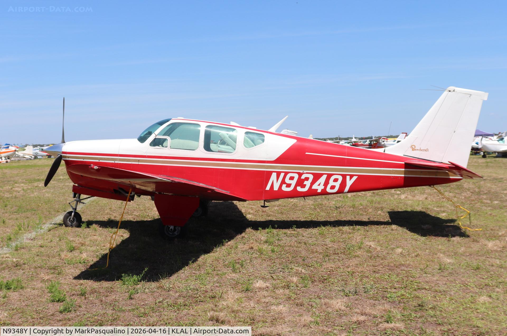 N9348Y, 1960 Beech 35-A33 Debonair, c/n CD-256, Beech A33