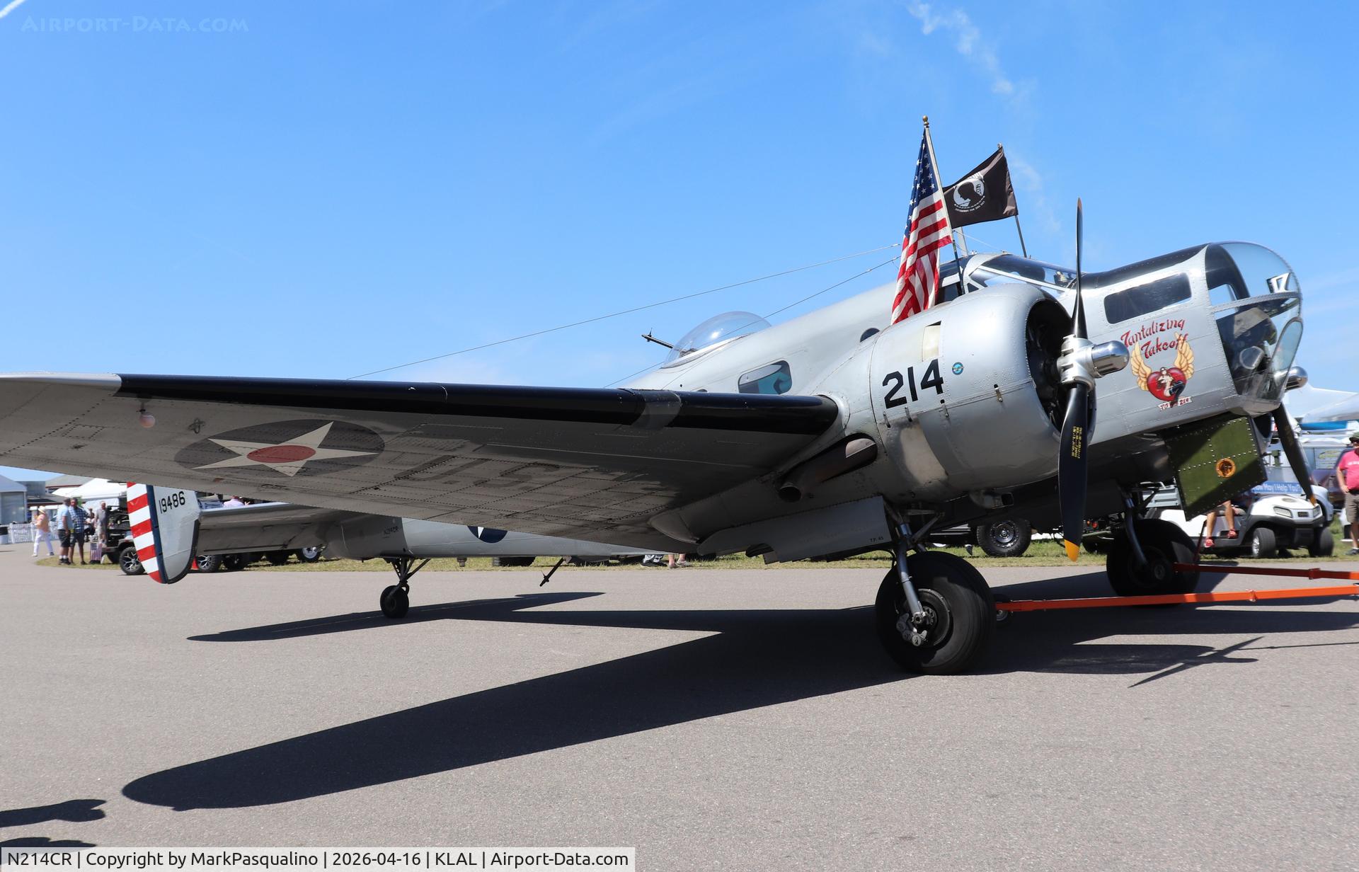N214CR, 1958 Beech AT-11 Kansan, c/n 912, Beech AT-11