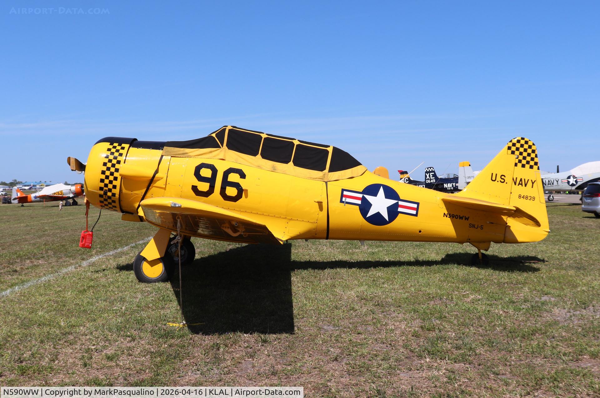 N590WW, 1959 North American SNJ-5 Texan, c/n 84839, North American SNJ-5