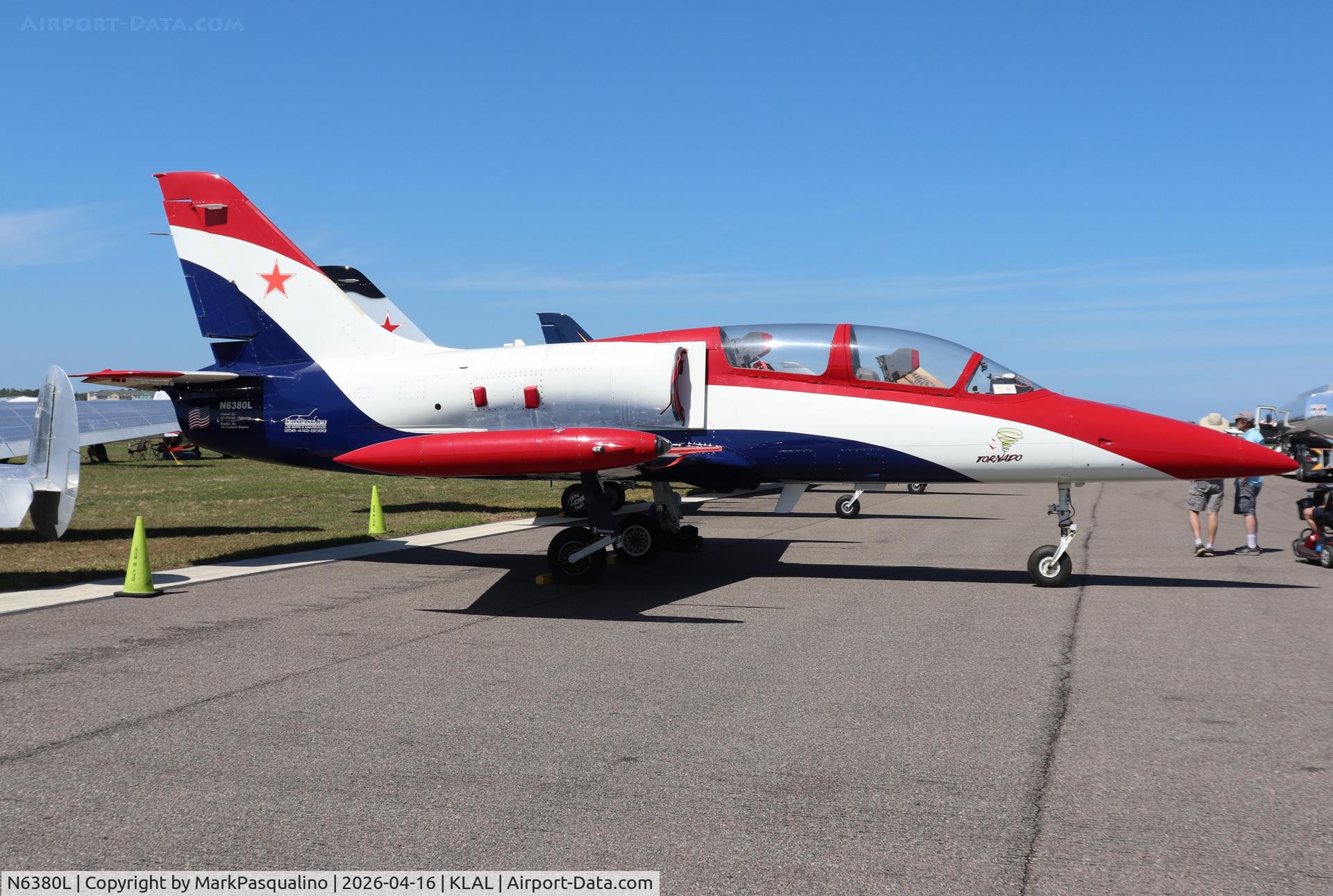 N6380L, 1983 Aero L-39 Albatros, c/n 332502, Aero L-39