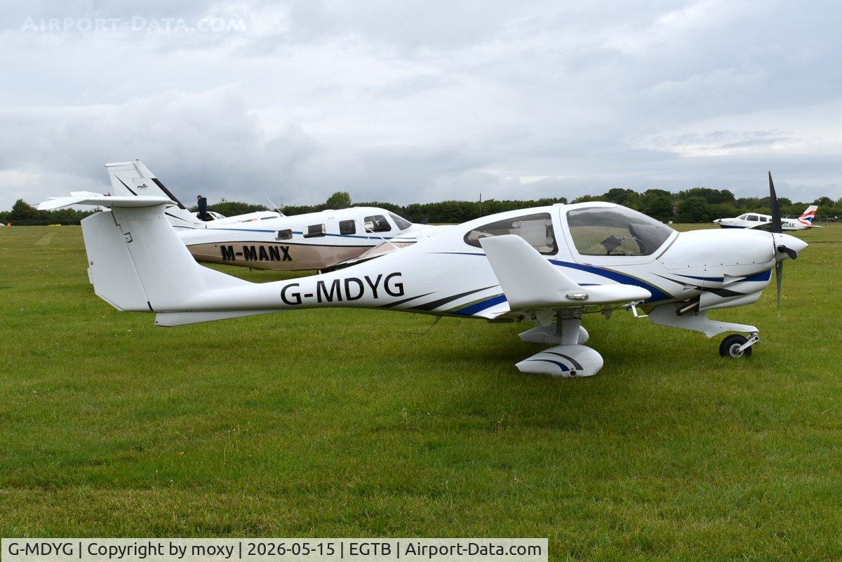 G-MDYG, 2019 Diamond Aircraft Industries DA-40 NG, c/n 40,N406, DA-40 NG Diamond Star at Wycombe Air Park. Ex N156WB