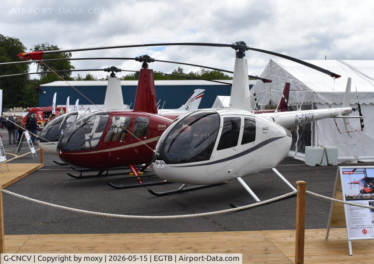 G-CNCV, 2026 Robinson R44  Raven I, c/n 2838, Robinson R44 Raven I at Wycombe Air Park. 