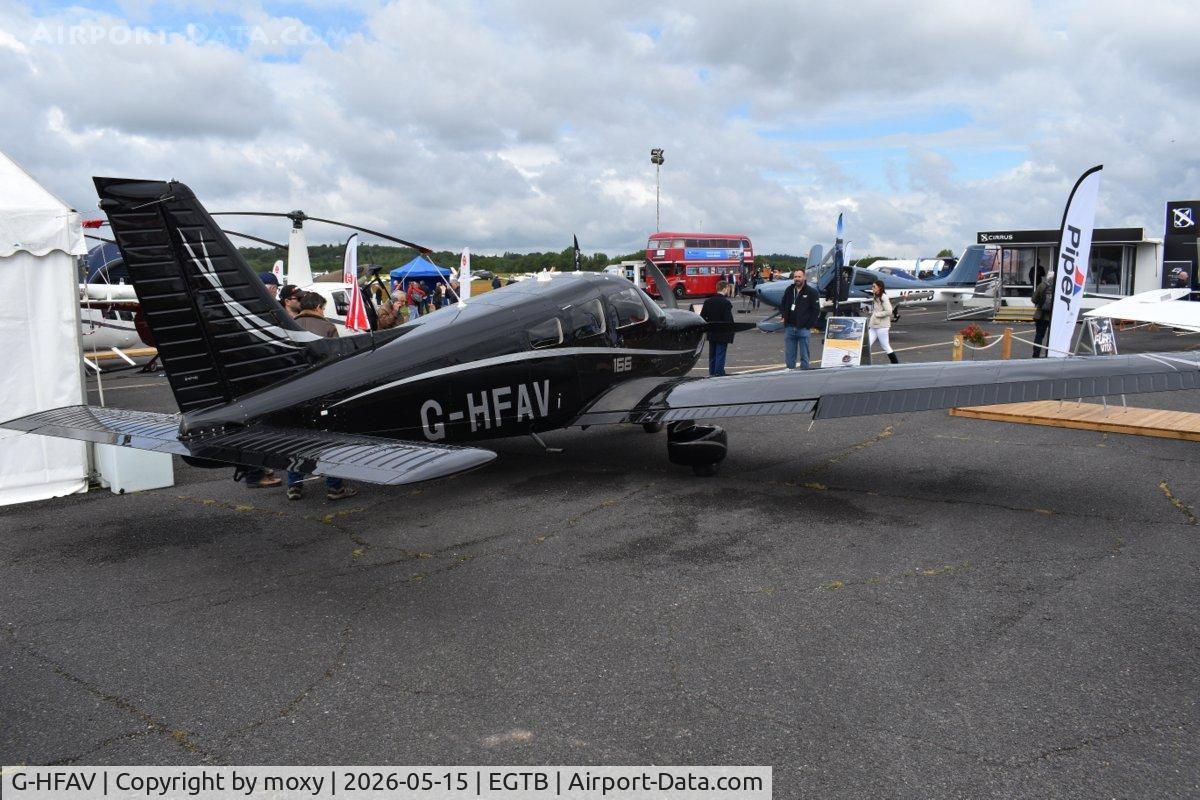 G-HFAV, 2022 Piper PA-28-181 Cherokee Archer III, c/n 2881517, Piper PA-28-181 Cherokee Archer III at Wycombe Air Park. Ex N8032D