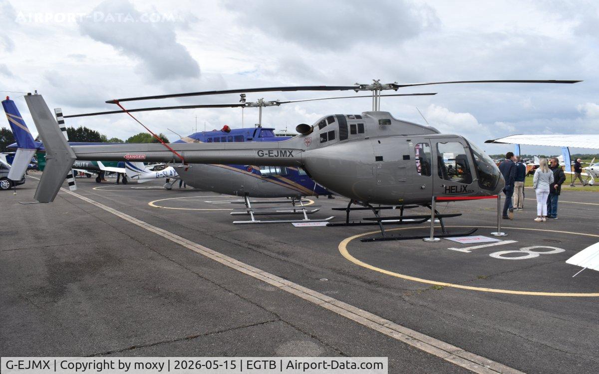 G-EJMX, 2025 Bell 505 Jet Ranger X, c/n 65609, Bell 505 Jet Ranger X at Wycombe Air Park. 
