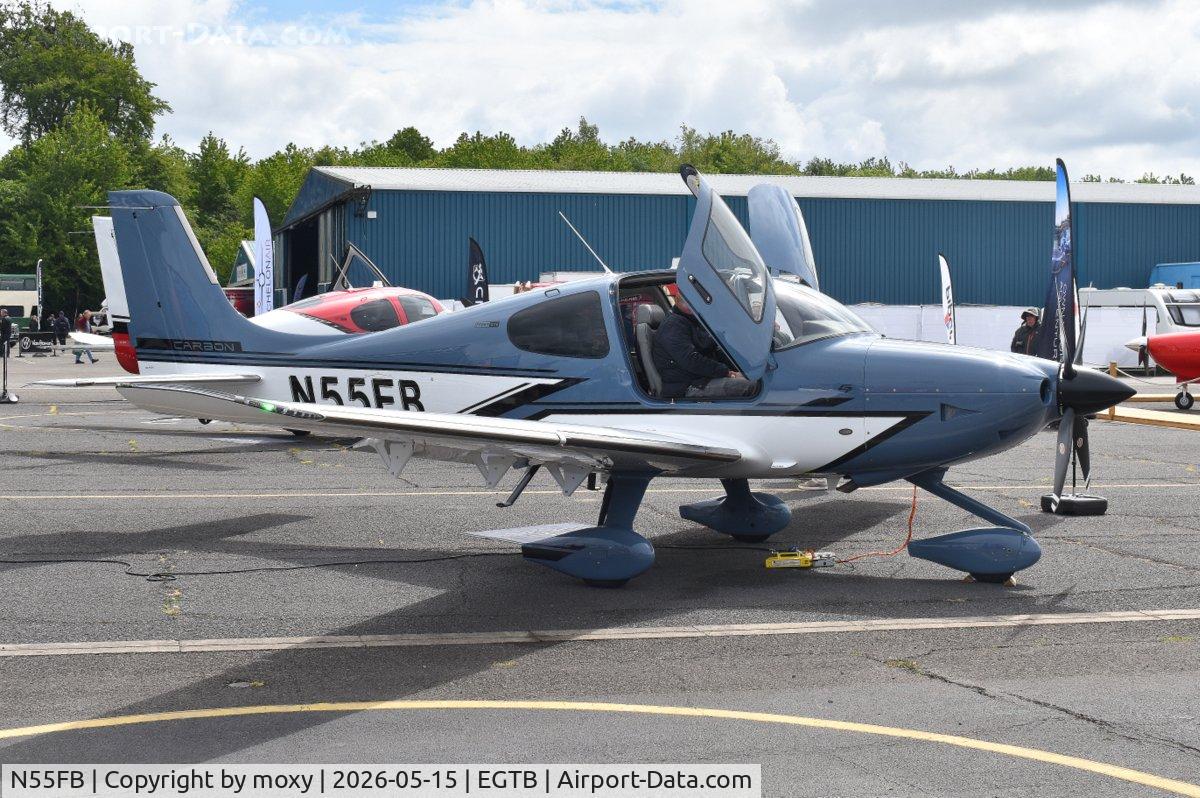 N55FB, 2026 Cirrus Design Corp SR22T, c/n 11172, Cirrus Design Corp SR22T at Wycombe Air Park.