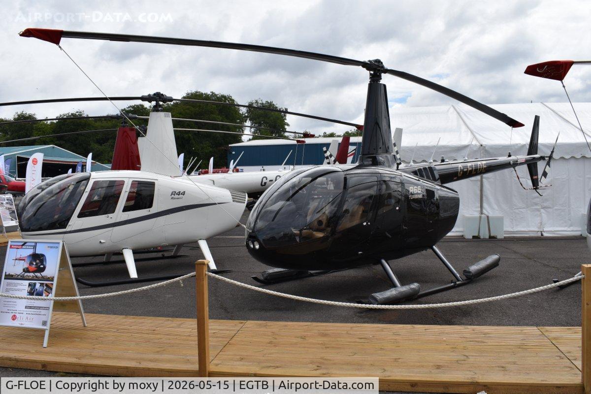 G-FLOE, 2015 Robinson R66 Turbine, c/n 0631, Robinson R66 Turbine at Wycombe Air Park.