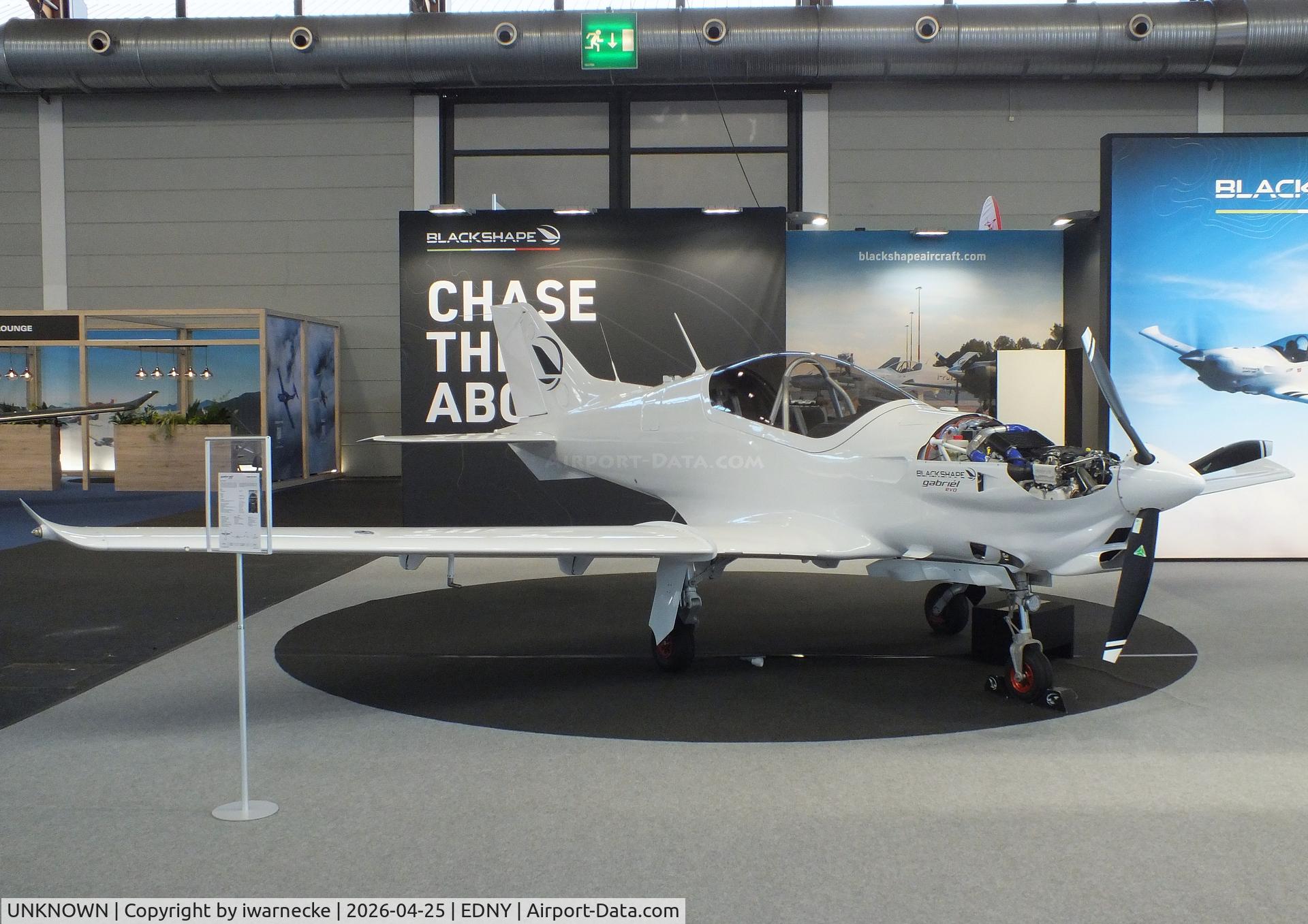 UNKNOWN, Blackshape Bk160-TR Gabriél EVO, c/n BCV.21014, Blackshape BK160-TR Gabriel EVO at the AERO 2026, Friedrichshafen