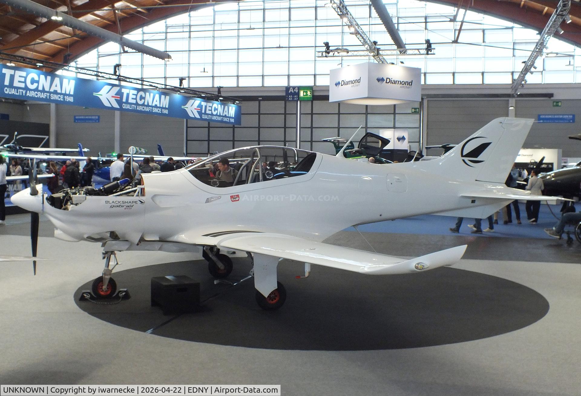 UNKNOWN, Blackshape Bk160-TR Gabriél EVO, c/n BCV.21014, Blackshape BK160-TR Gabriel EVO at the AERO 2026, Friedrichshafen