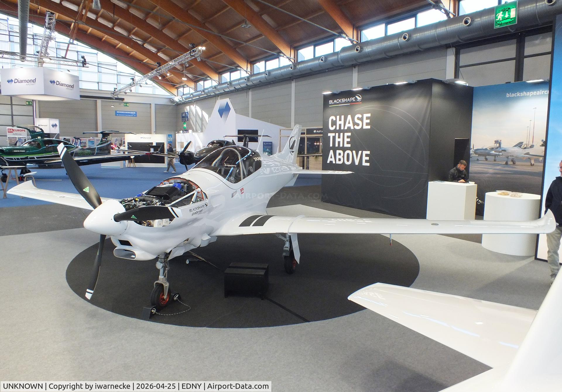 UNKNOWN, Blackshape Bk160-TR Gabriél EVO, c/n BCV.21014, Blackshape BK160-TR Gabriel EVO at the AERO 2026, Friedrichshafen