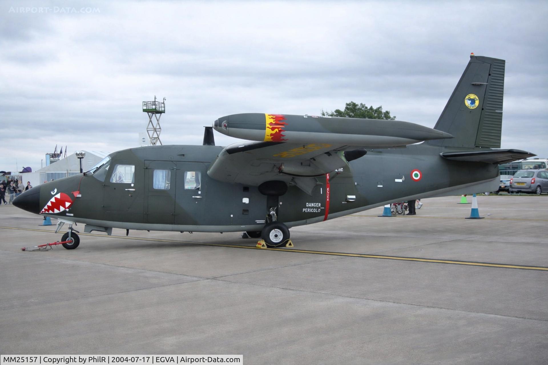 MM25157, Piaggio P.166DL-3APH, c/n 479 / 125, MM25157 Gruppo  Piaggio P.166DL3 ItAF RIAT 