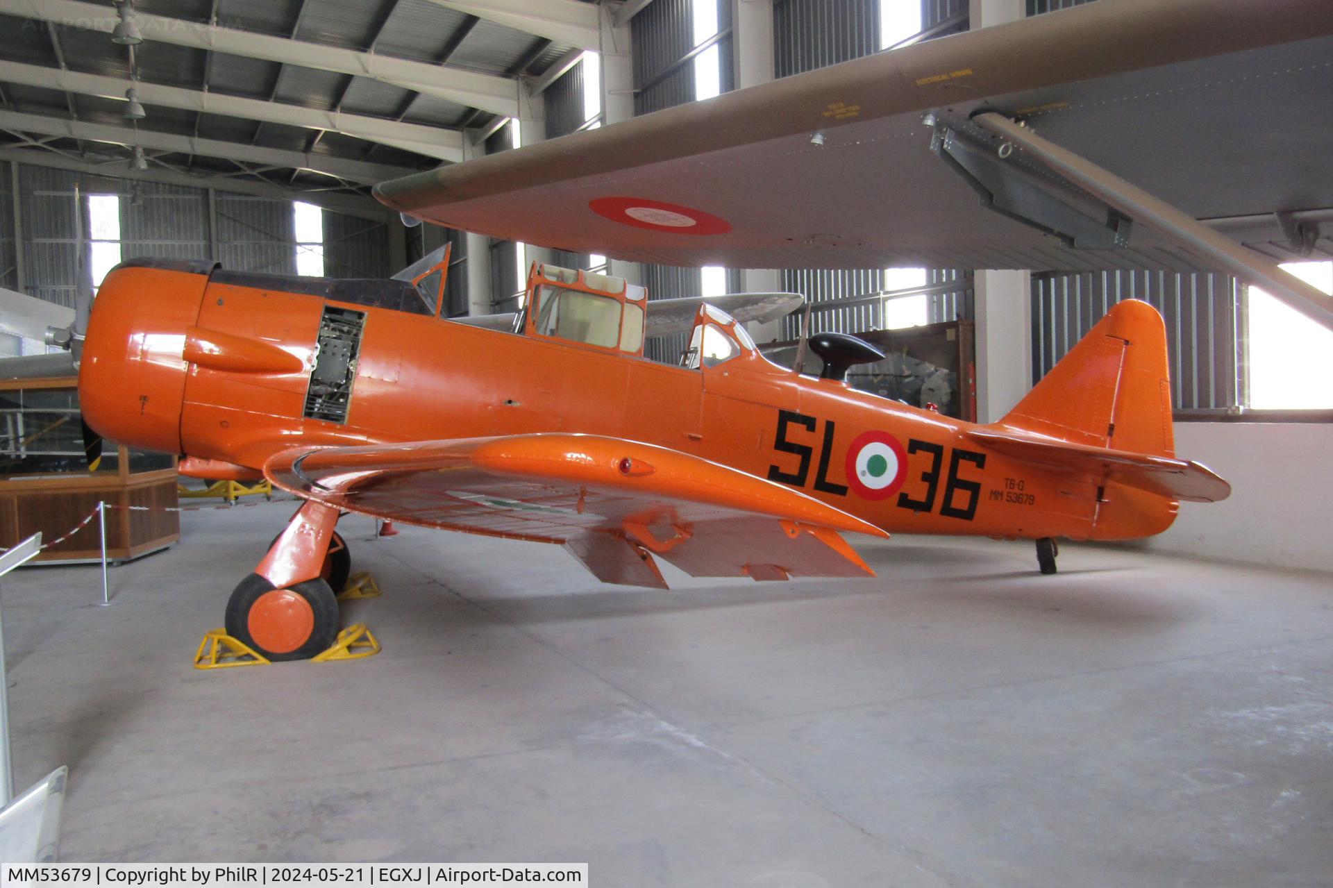 MM53679, North American T-6G Texan, c/n MM53679, MM53679 1951 North American T-6G Texan Malta Aviation Museum  Ta' Qali Malta 