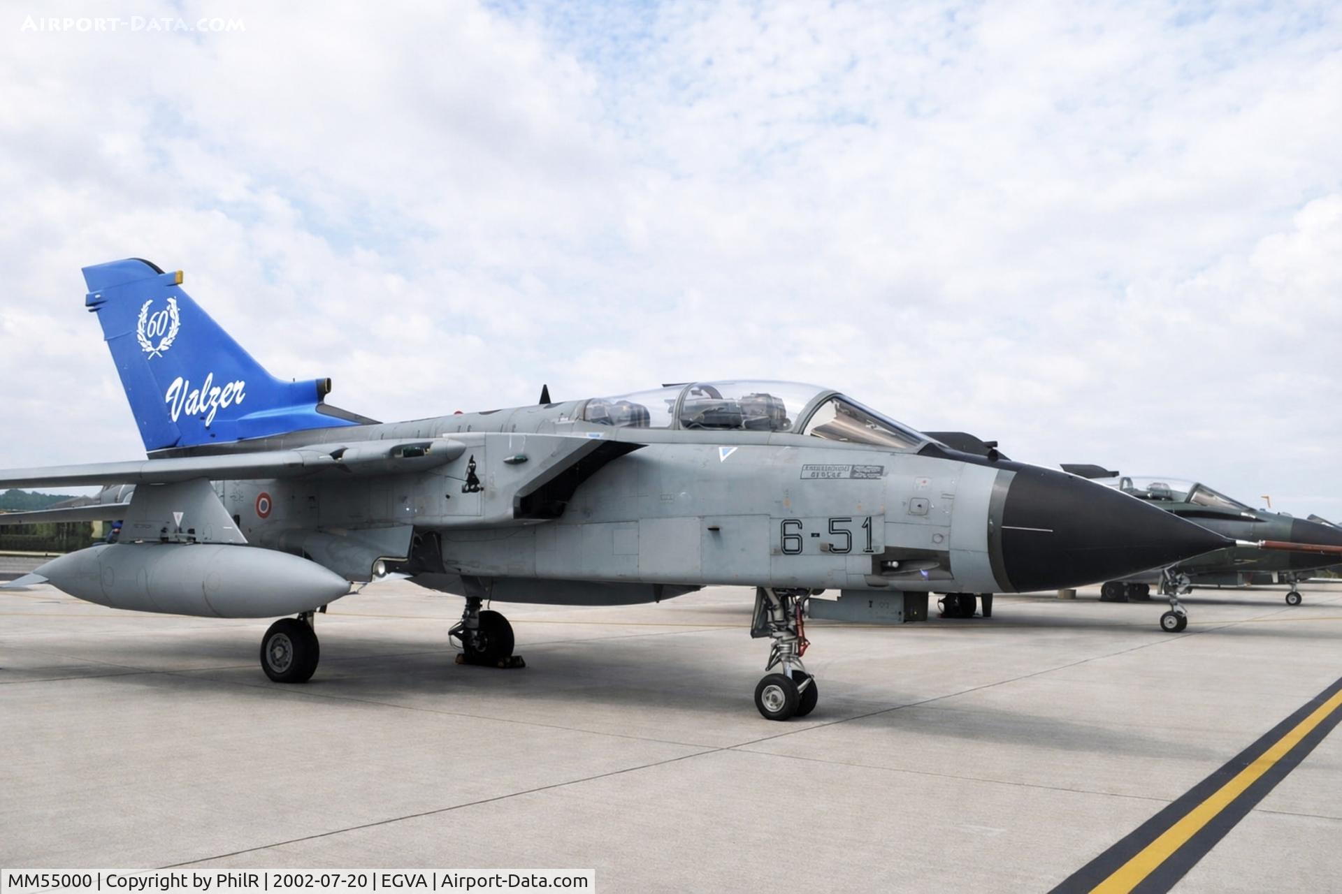 MM55000, Panavia Tornado IDS(T), c/n 045/IST001/5001, MM55000 Panavia Tornado IDS ItAF RIAT 
