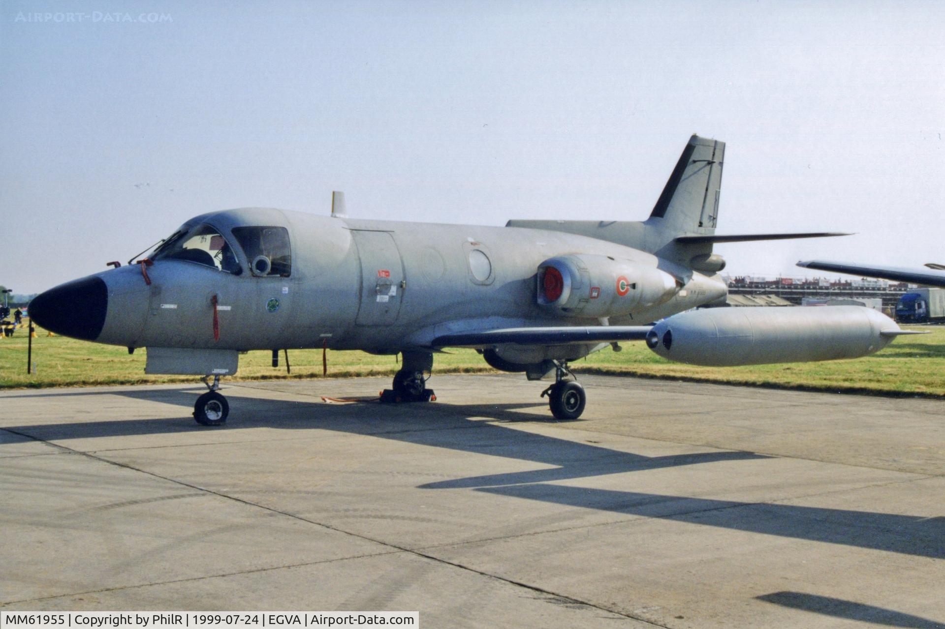 MM61955, Piaggio PD-808GE2, c/n 513, MM61955 Piaggio PD808 GE2 ItAF RIAT