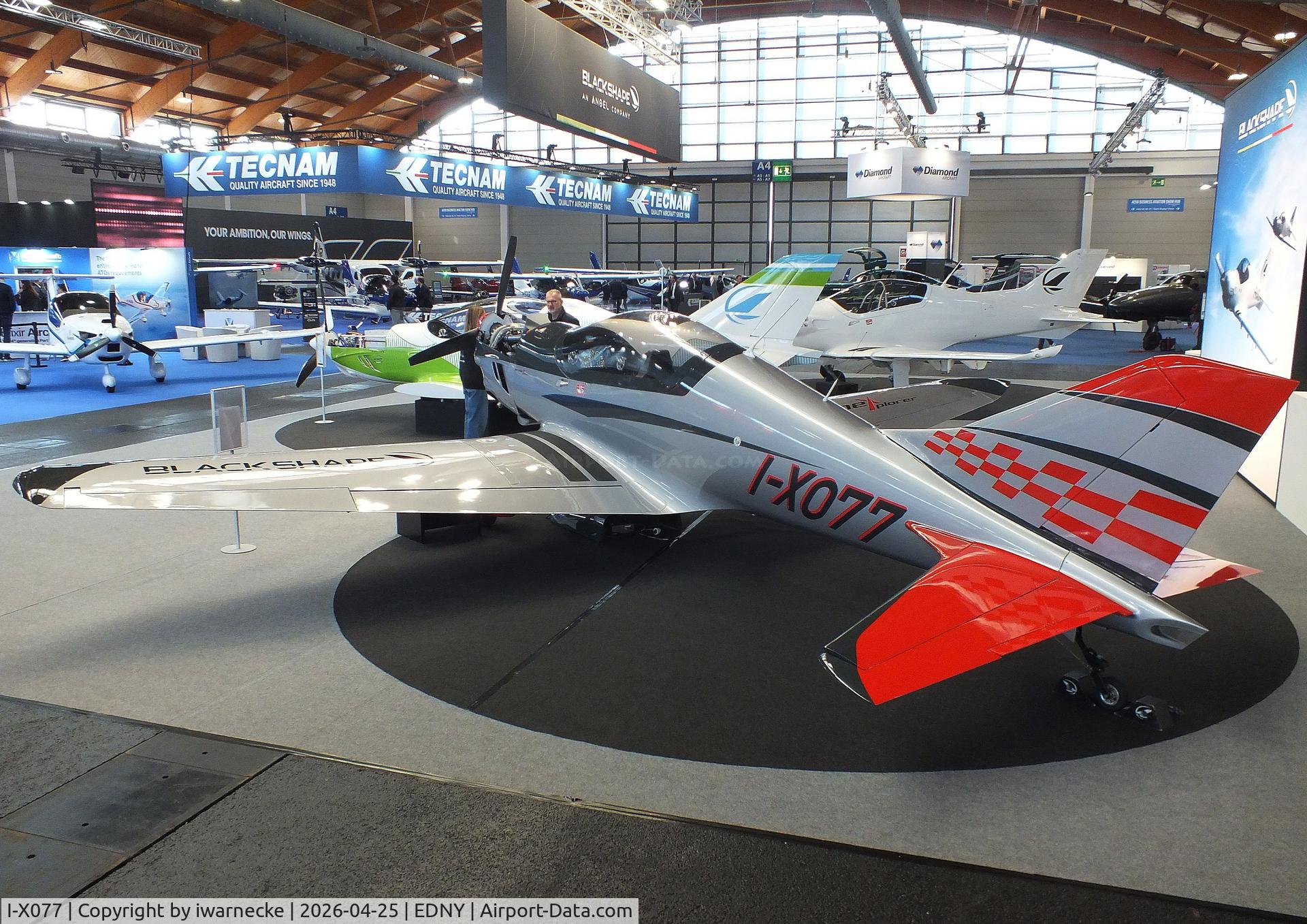 I-X077, Blackshape Prime Xplorer, c/n not found_I-X077, Blackshape Prime Xplorer at the AERO 2026, Friedrichshafen