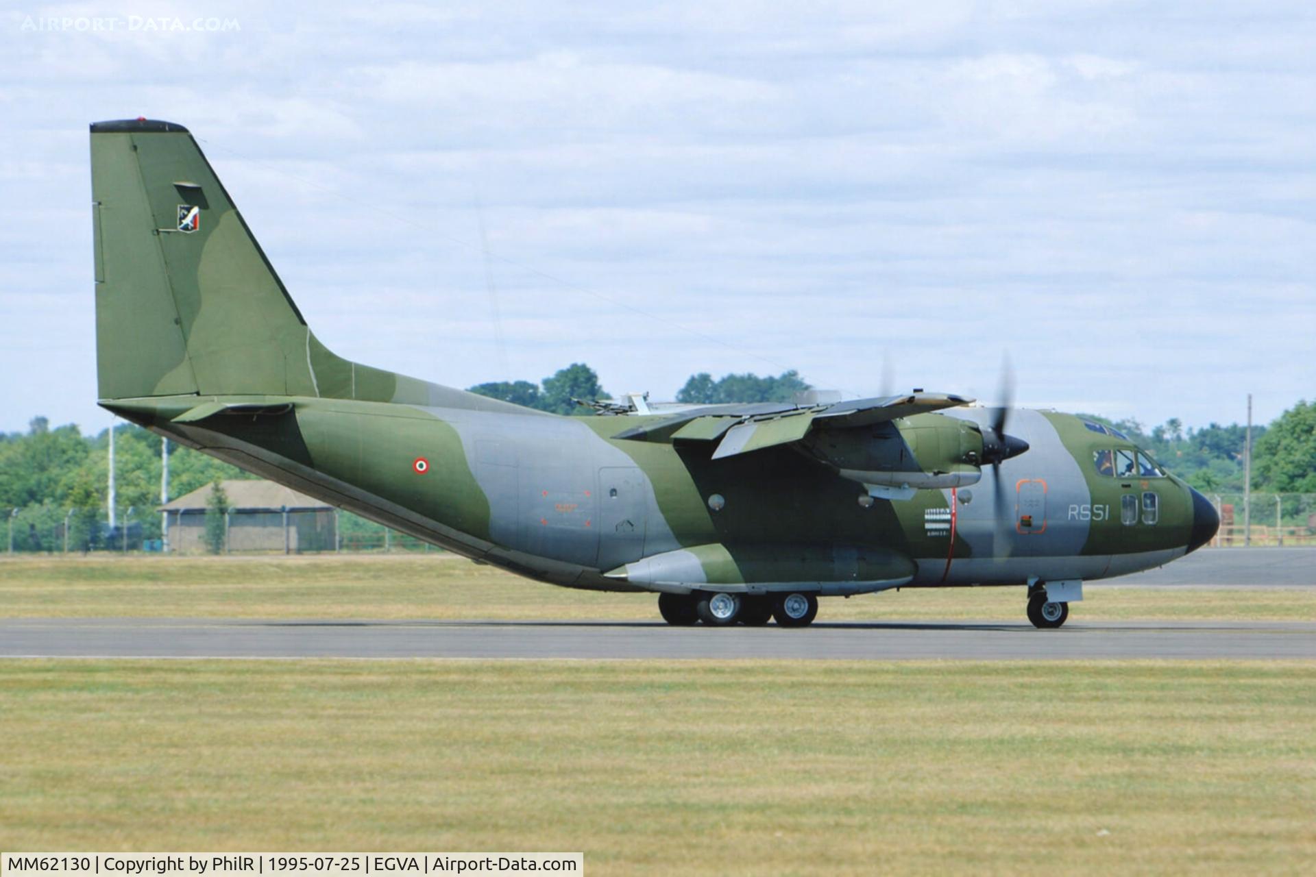MM62130, Aeritalia G-222TCM, c/n 4037, MM62130 Alenia G222 ItalianAF IAT 