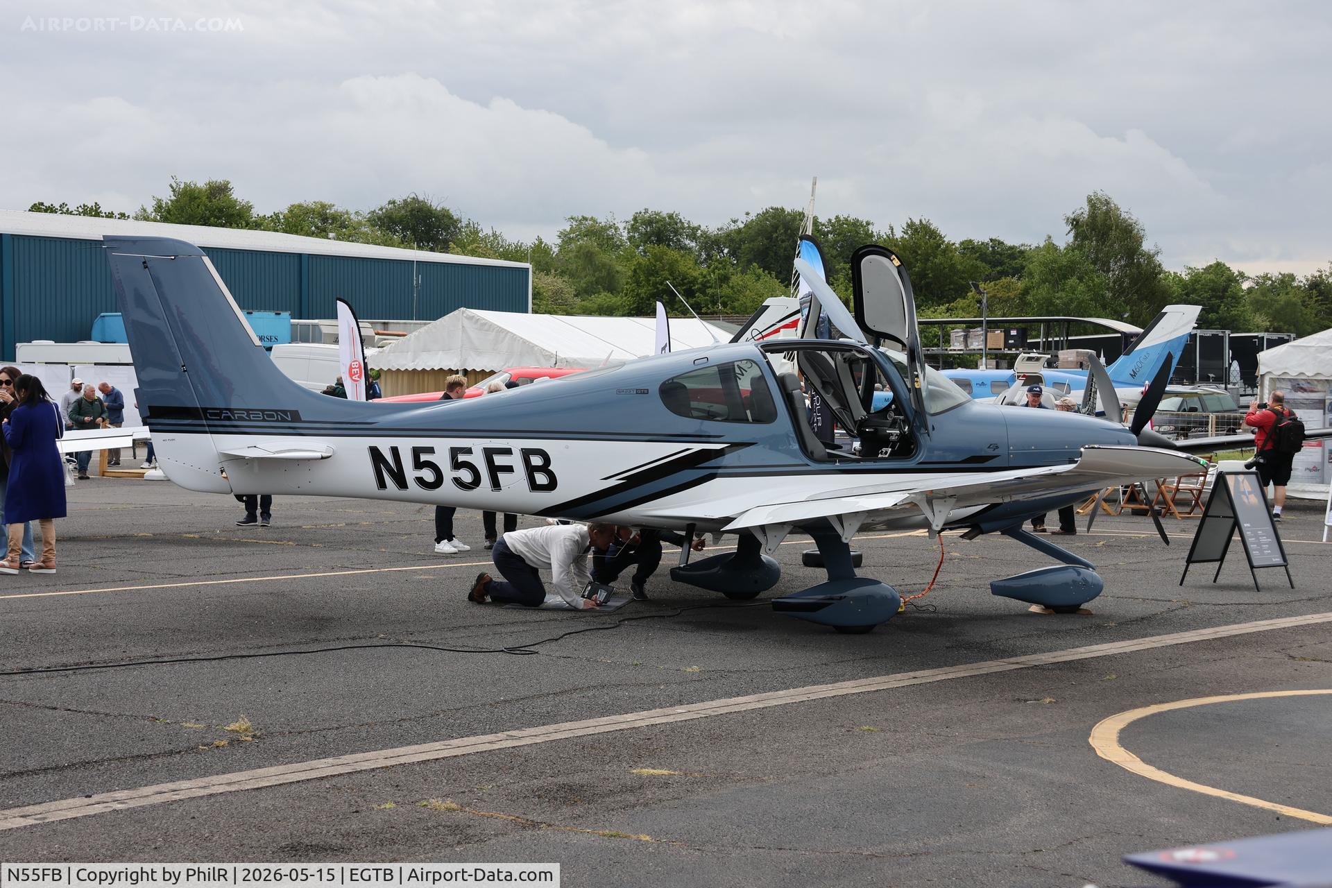 N55FB, 2026 Cirrus Design Corp SR22T, c/n 11172, N407PB 2026 Cirrus SR22T Private Flyer Fest Booker 
