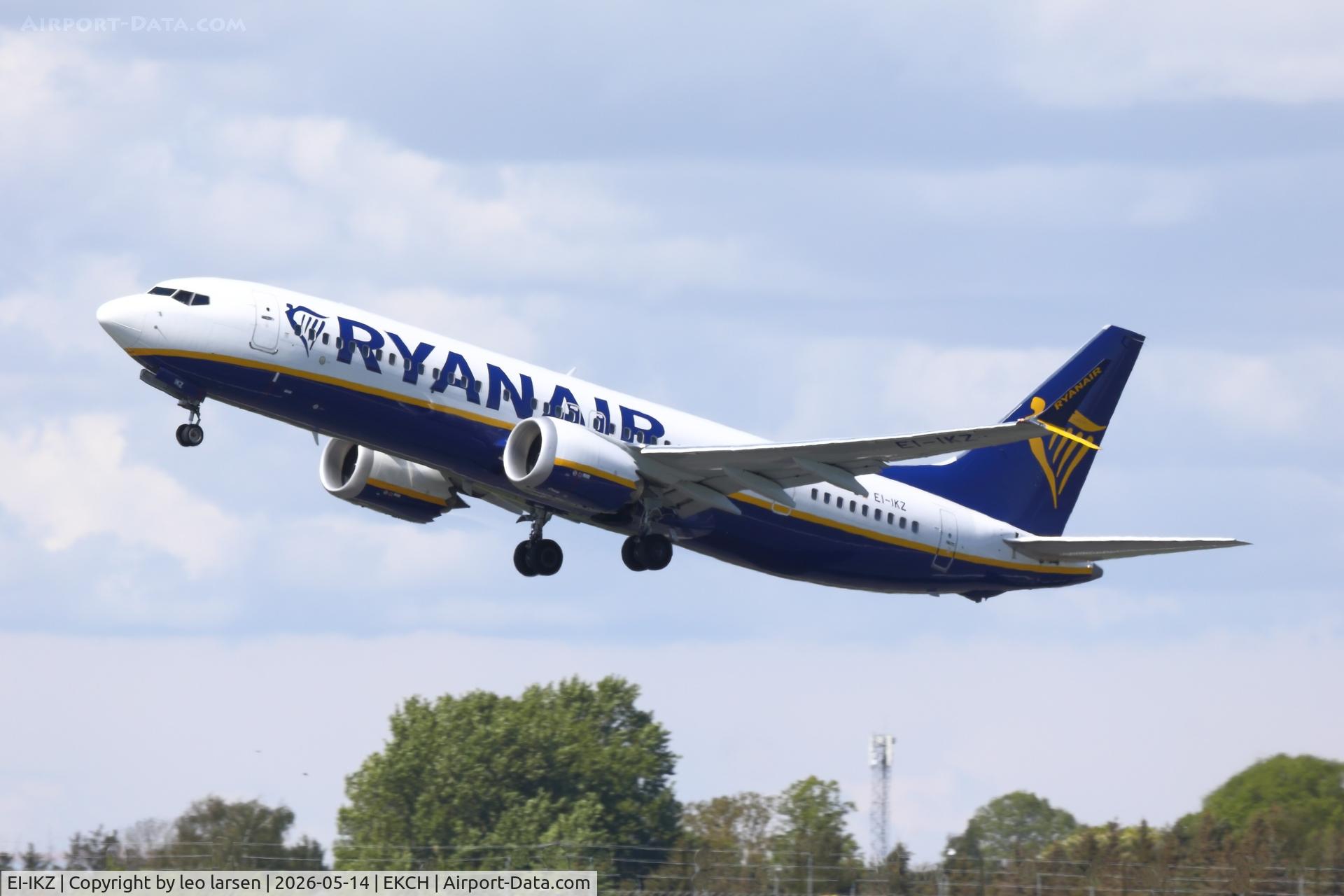 EI-IKZ, 2025 Boieng 737-8 Max-200, c/n 62386 l/n 9112, Copenhagen 14.5.2026