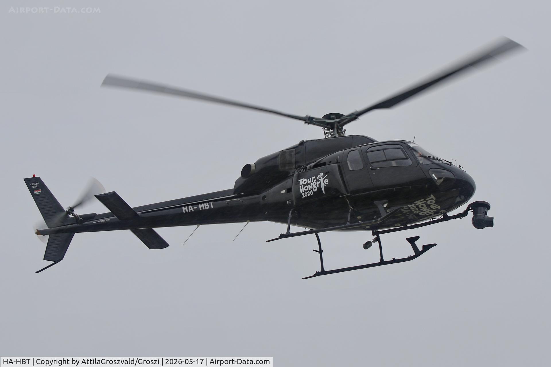 HA-HBT, 1997 Eurocopter AS-355N Ecureuil 2, c/n 5627, LHSA - in the airspace of Szentkirályszabadja airport, Hungary