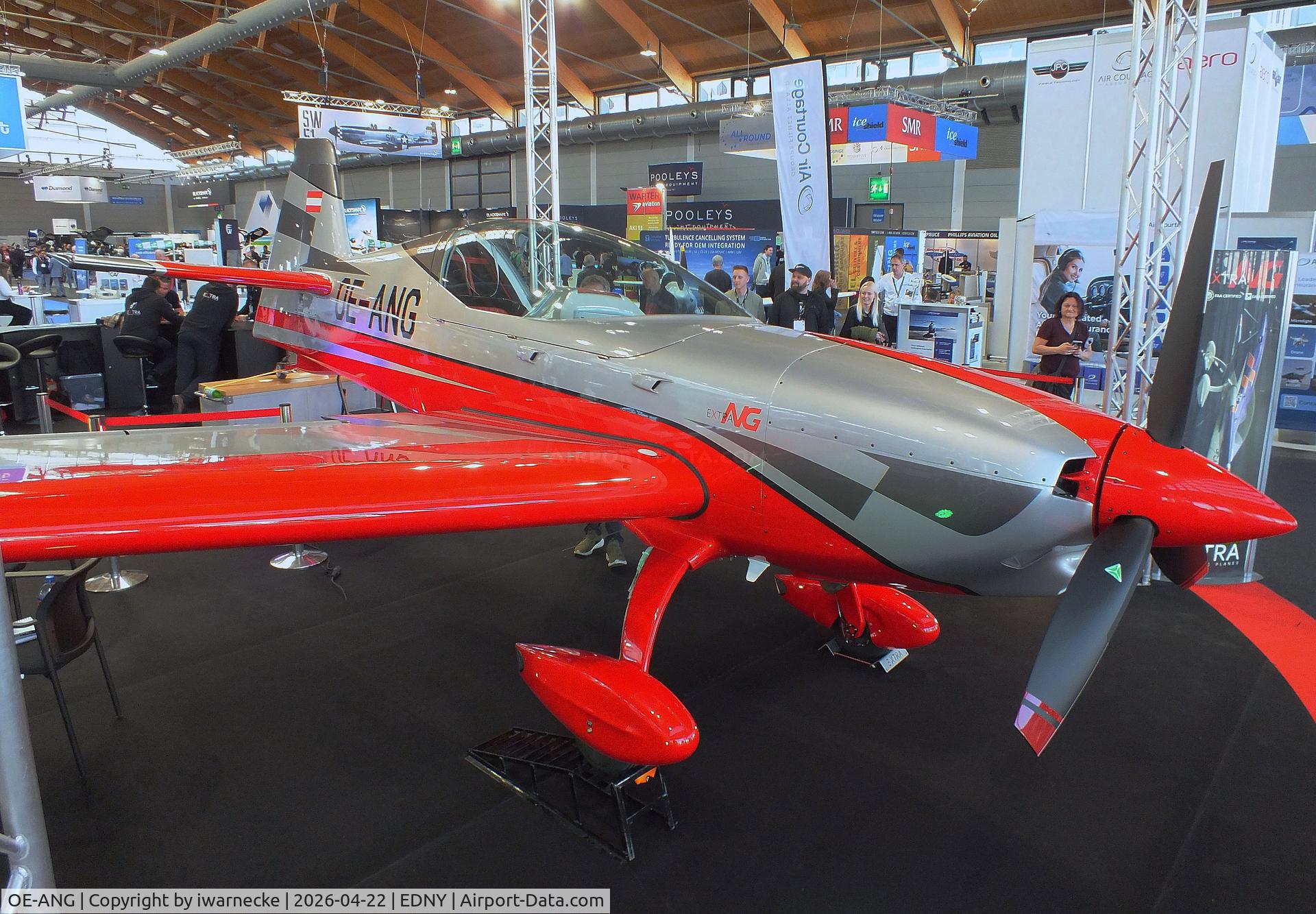 OE-ANG, 2025 Extra NG, c/n NG082, Extra NG at the AERO 2026, Friedrichshafen