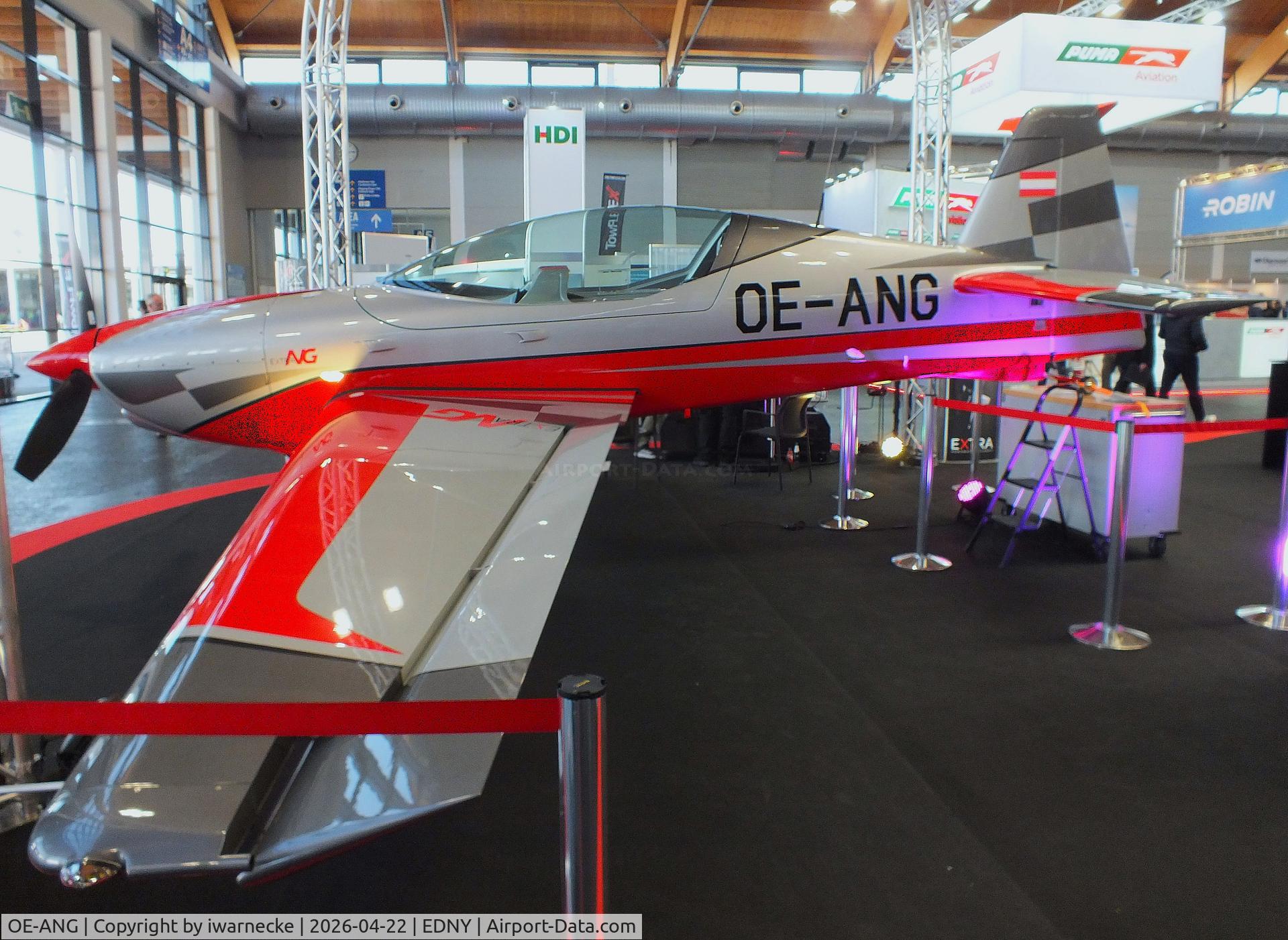 OE-ANG, 2025 Extra NG, c/n NG082, Extra NG at the AERO 2026, Friedrichshafen