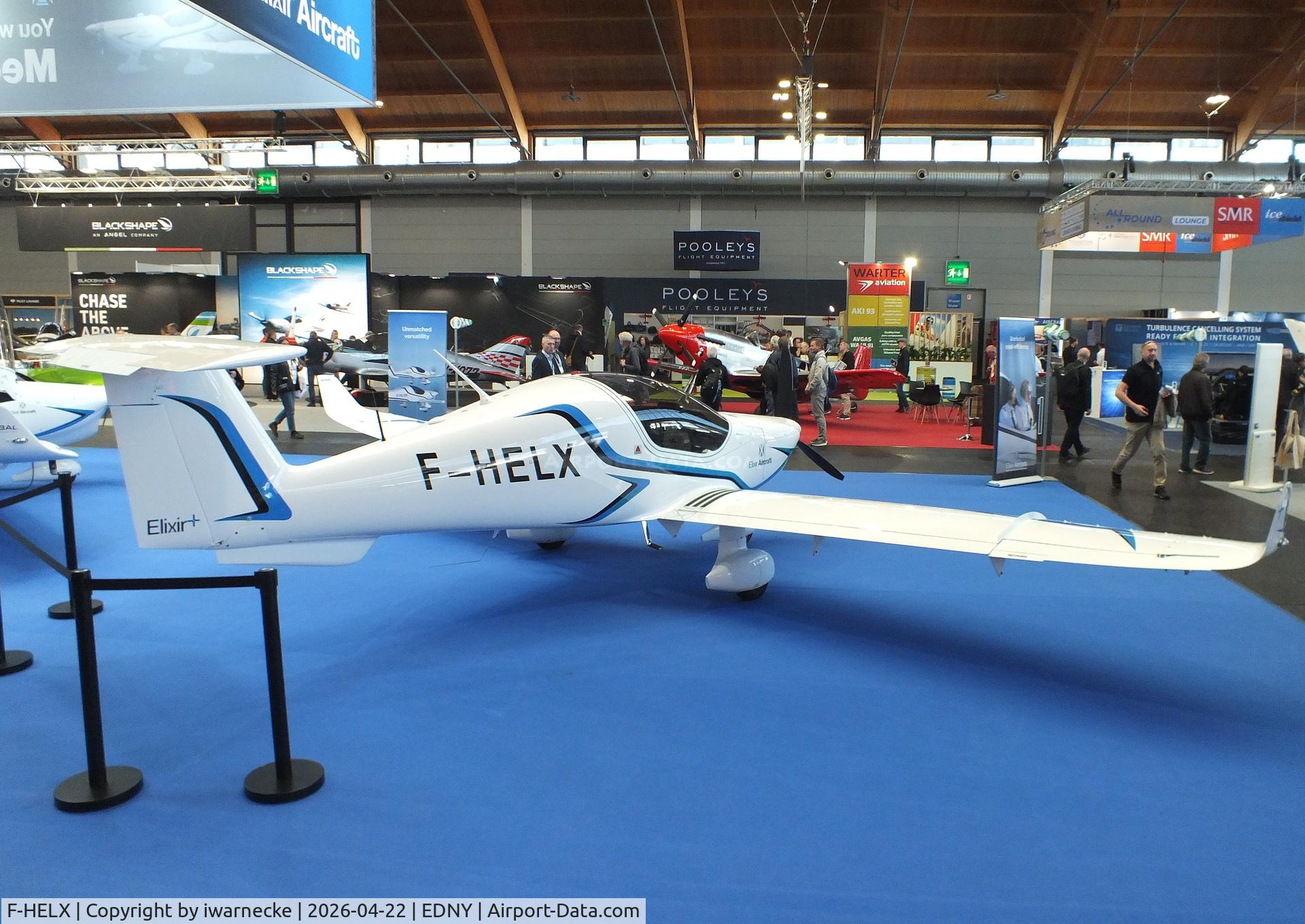 F-HELX, Elixir Aircraft Elixir, c/n 002, Elixir Aircraft Elixir at the AERO 2026, Friedrichshafenraft Elixir 
