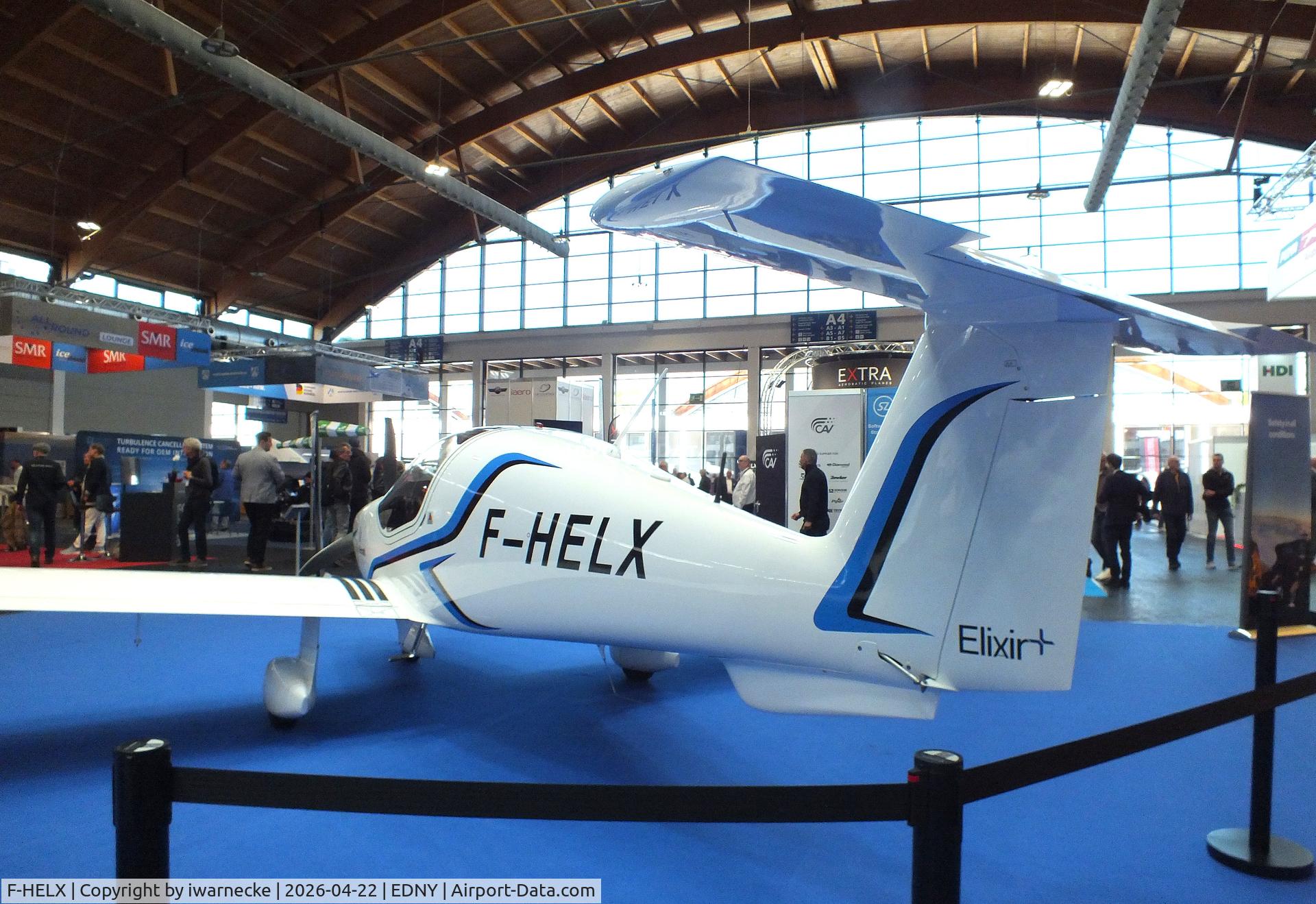 F-HELX, Elixir Aircraft Elixir, c/n 002, Elixir Aircraft Elixir at the AERO 2026, Friedrichshafen
