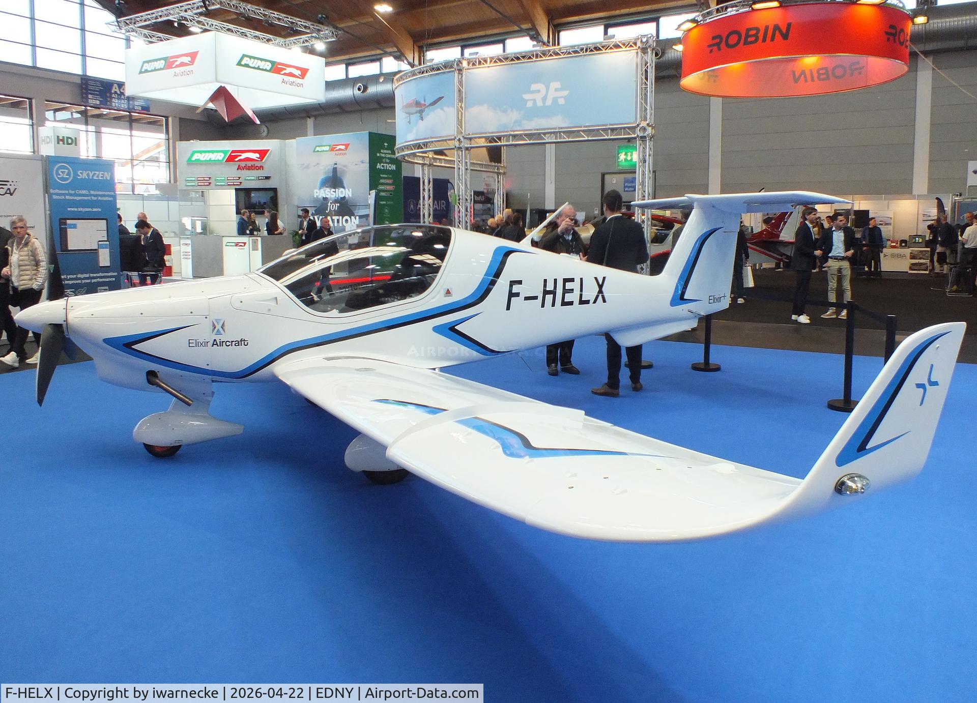 F-HELX, Elixir Aircraft Elixir, c/n 002, Elixir Aircraft Elixir at the AERO 2026, Friedrichshafen