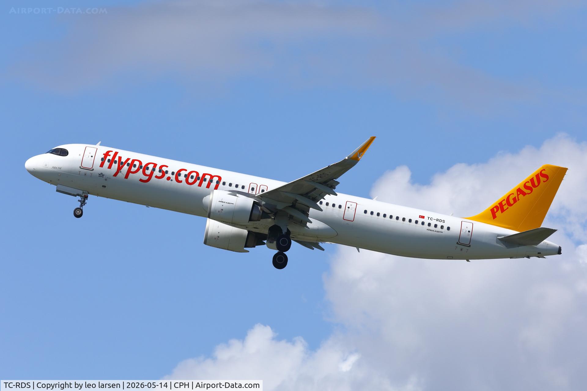 TC-RDS, 2023 Airbus A321-251NX, c/n 11545, Copenhagen 14.5.2026