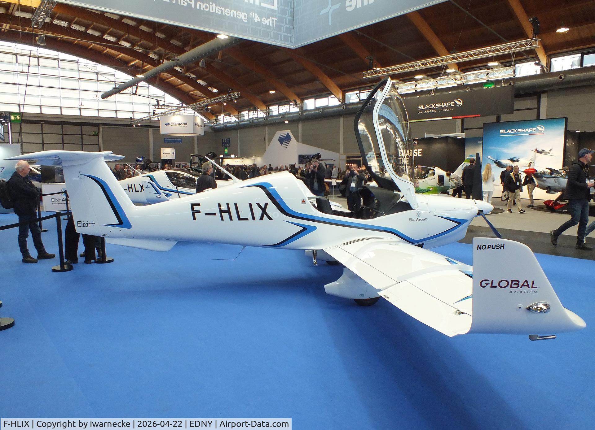 F-HLIX, Elixir Aircraft Elixir, c/n 003, Elixir Aircraft Elixir at the AERO 2026, Friedrichshafen