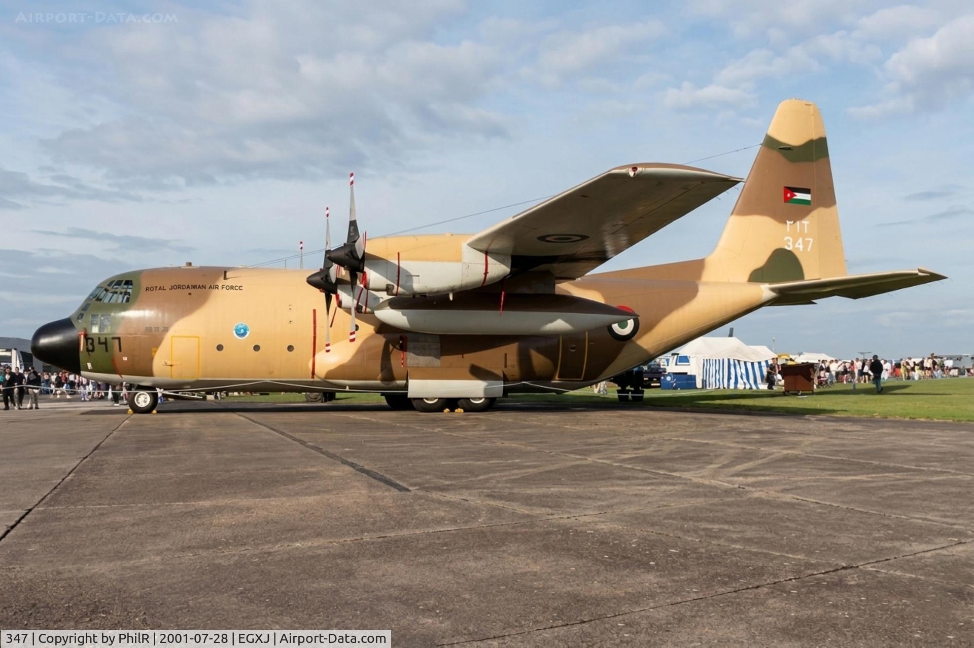 347, Lockheed C-130H Hercules, c/n 382-4929, 347 1982 C-130H RJAF RIAT Cottesmore

