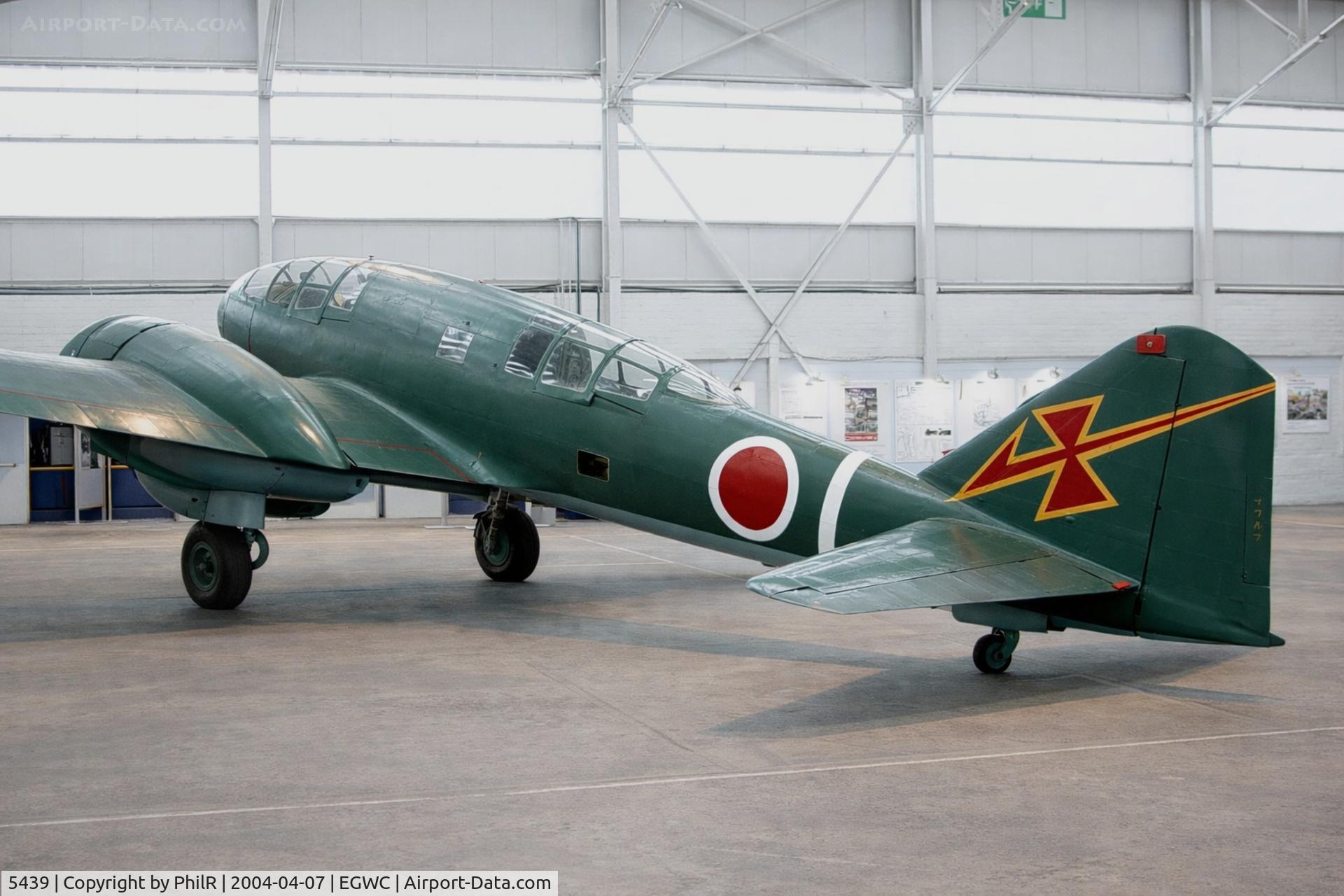 5439, 1932 Mitsubishi Ki 46-III Dinah, c/n 5439, 5439 1945 Mitsubishi Ki-46-lll Dinah IJAF RAF Cosford 
