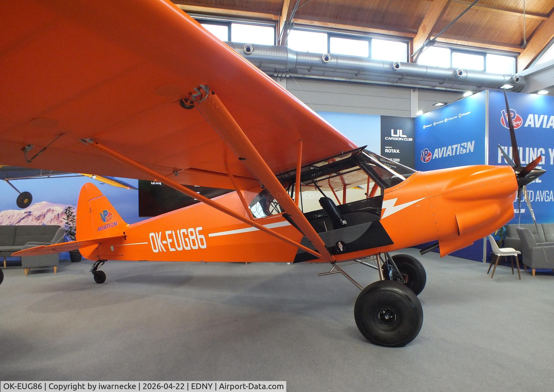 OK-EUG86, 2024 Cub Crafters CC11-160 Carbon Cub SS Carbon Cub SS, c/n cc11-01001, Cub Crafters CC11-160 Carbon Cub SS at the AERO 2026, Friedrichshafen