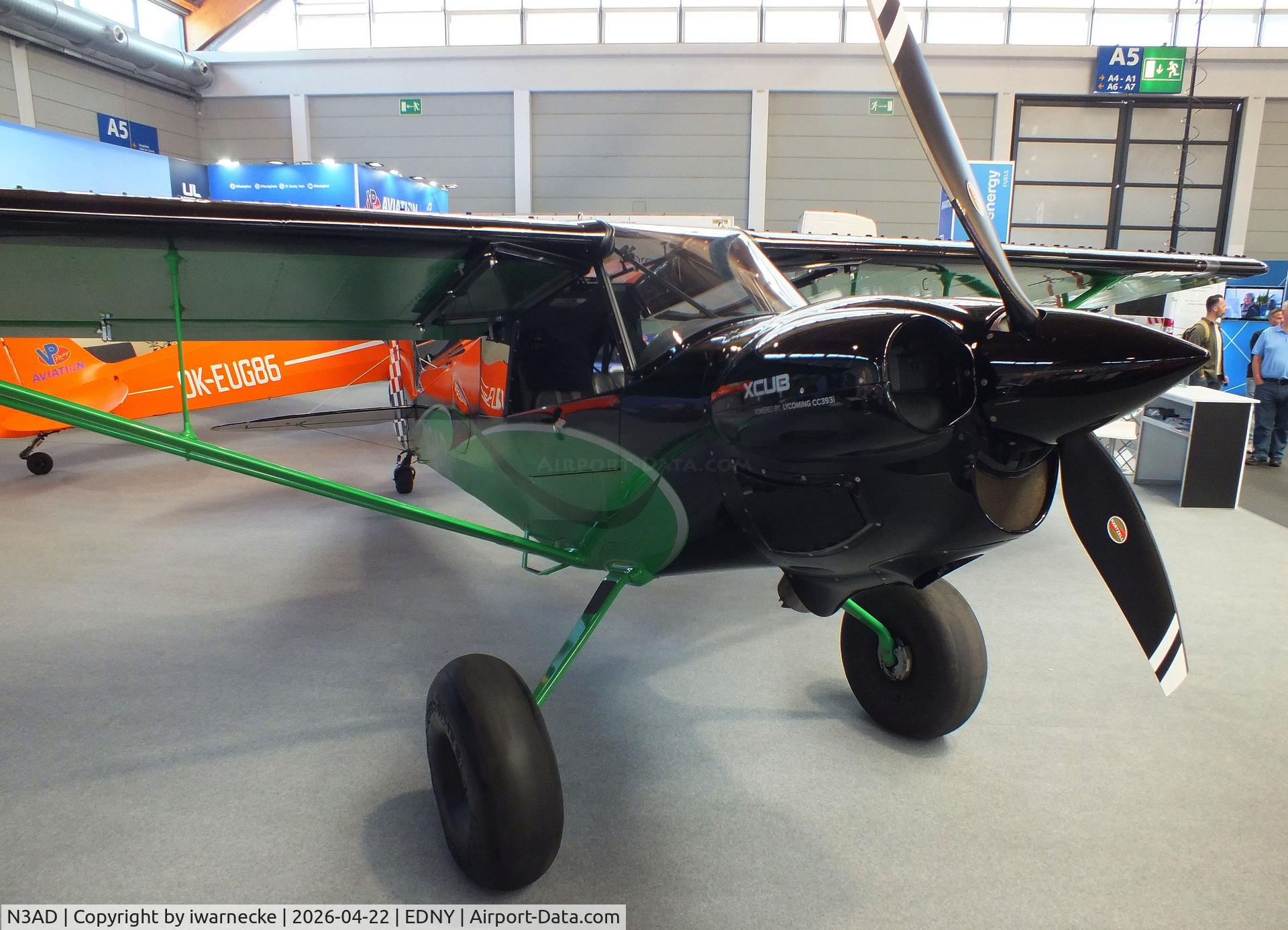 N3AD, 2025 Cub Crafters CC19-215 XCub, c/n CC19-0053, Cub Crafters CC19-215 XCub at the AERO 2026, Friedrichshafen