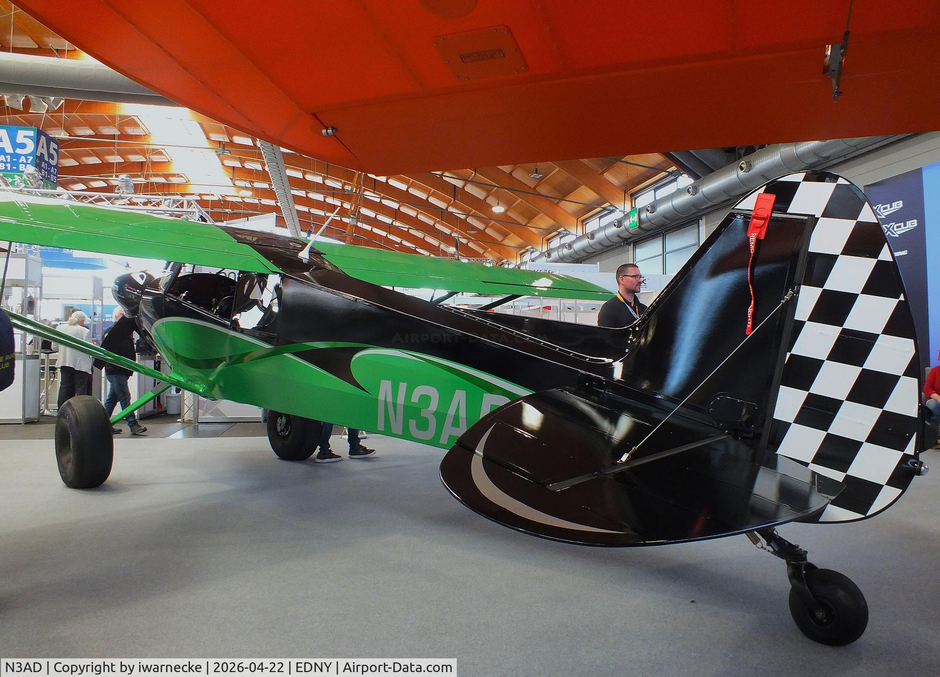 N3AD, 2025 Cub Crafters CC19-215 XCub, c/n CC19-0053, Cub Crafters CC19-215 XCub at the AERO 2026, Friedrichshafen