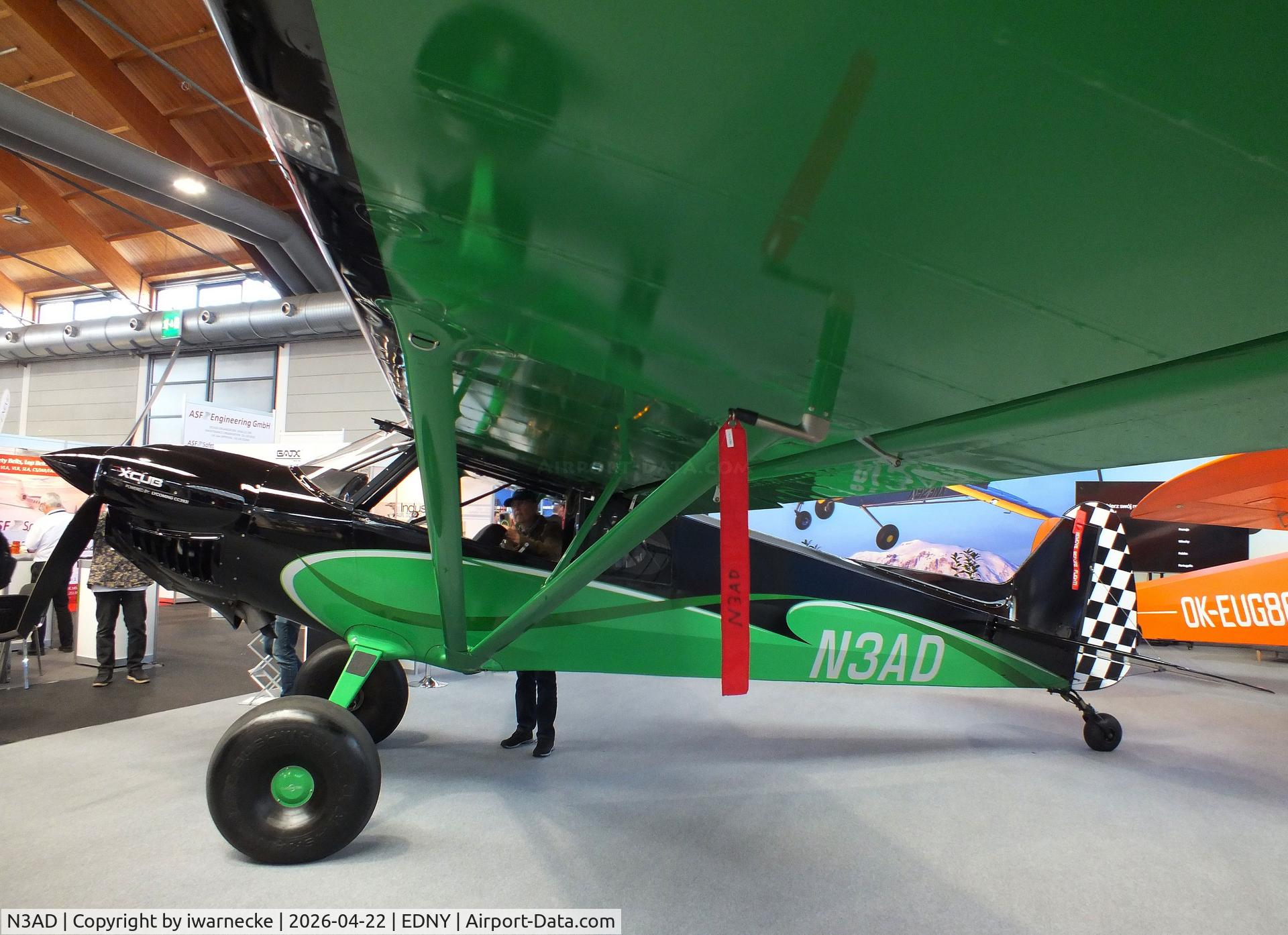 N3AD, 2025 Cub Crafters CC19-215 XCub, c/n CC19-0053, Cub Crafters CC19-215 XCub at the AERO 2026, Friedrichshafen