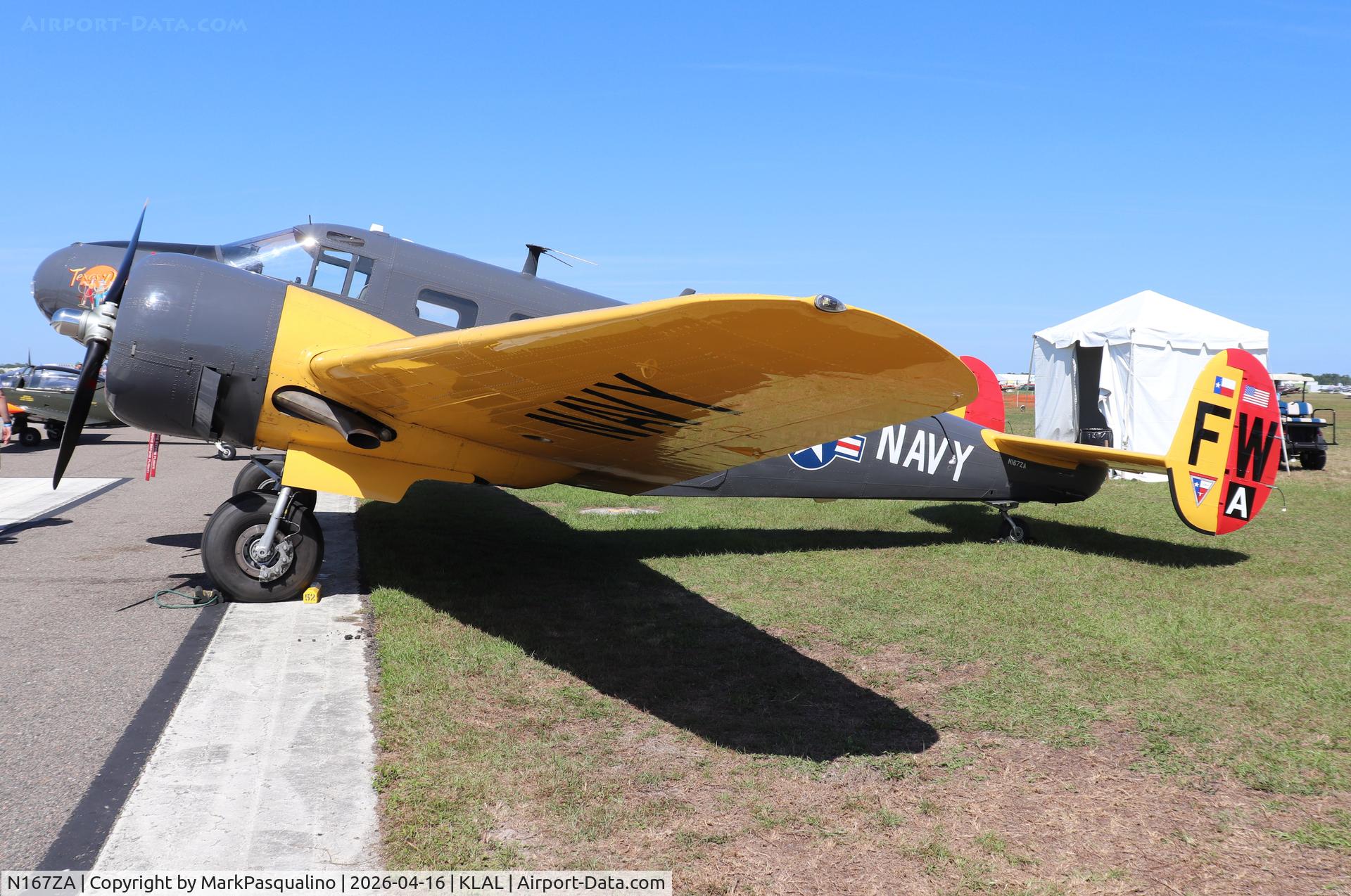 N167ZA, 1954 Beech C-45H Expeditor, c/n AF-692, Beech C-45H