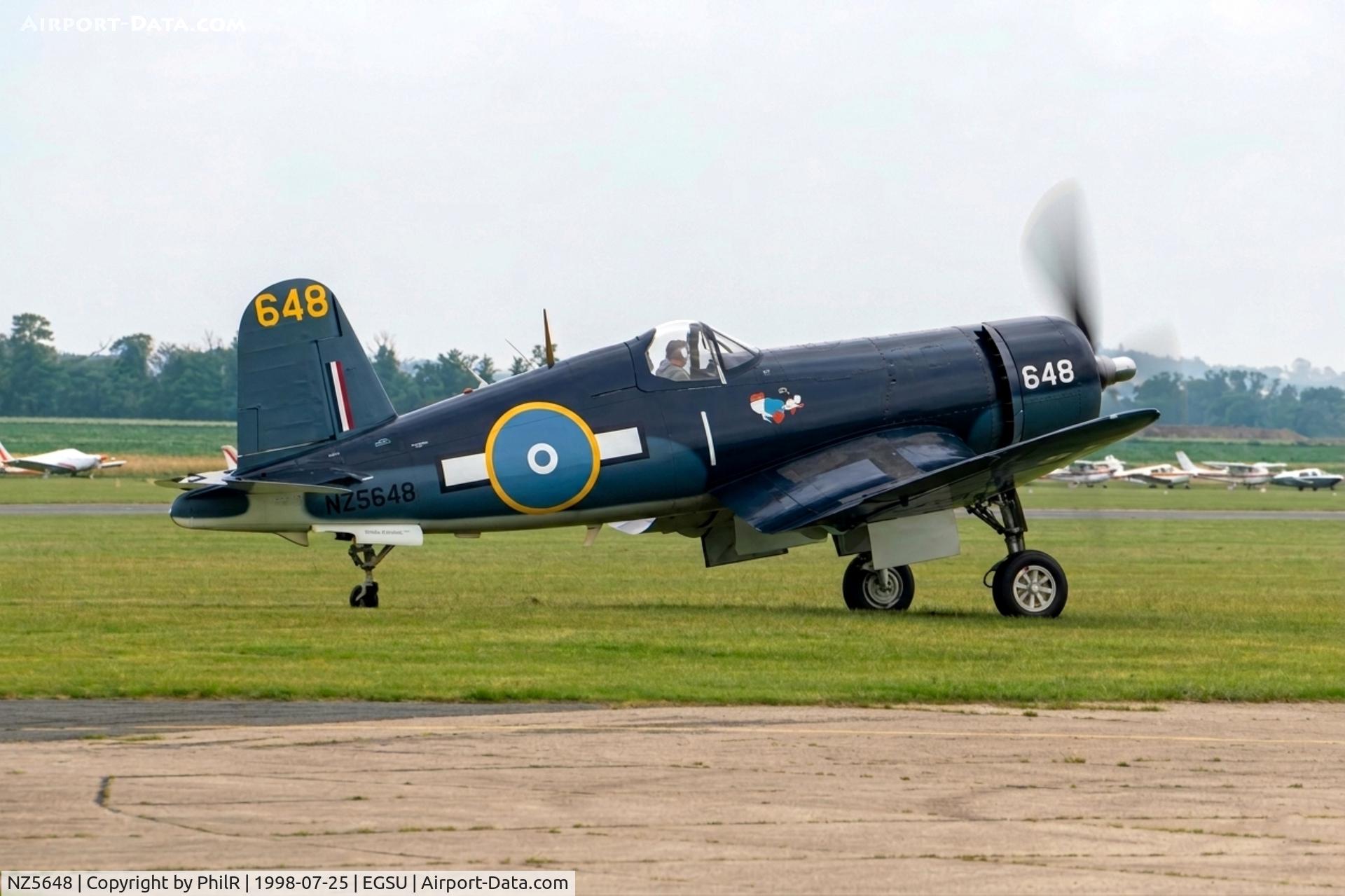 NZ5648, 1945 Goodyear FG-1D Corsair, c/n 3205, NZ5648 (88391, ZK-COR, G-BXUL) 1945 Goodyear FG-1D Corsair RNZAF Duxford 