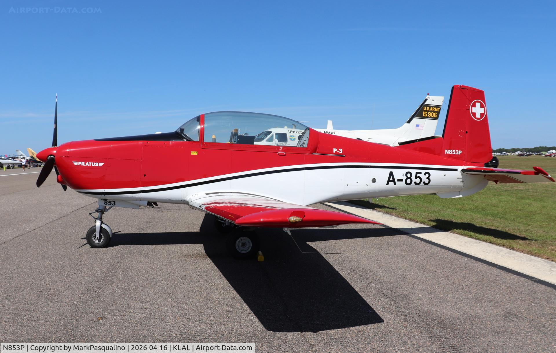 N853P, 1958 Pilatus P3-05, c/n 491-40, Pilatus P3-05