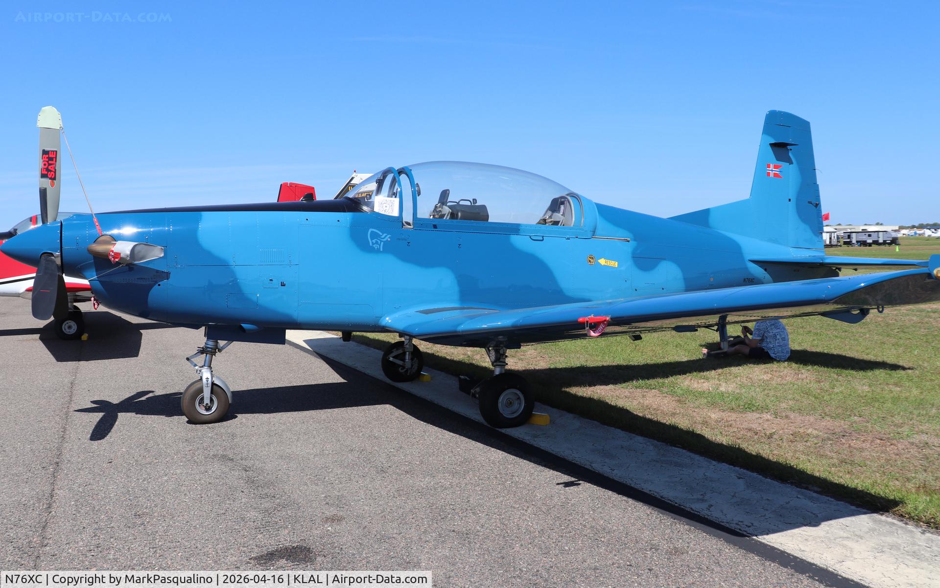 N76XC, 1985 Pilatus PC-7, c/n 485, Pilatus PC-7
