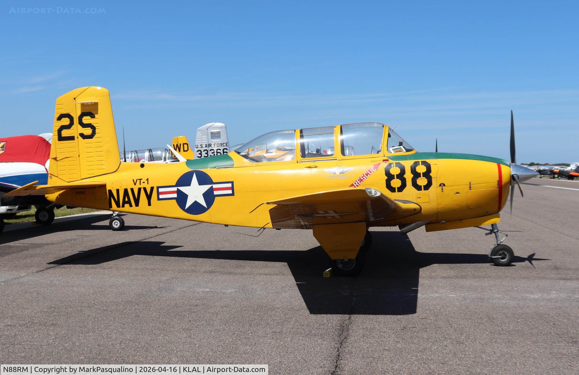 N88RM, Beech A45, c/n G-752, Beech T-34A