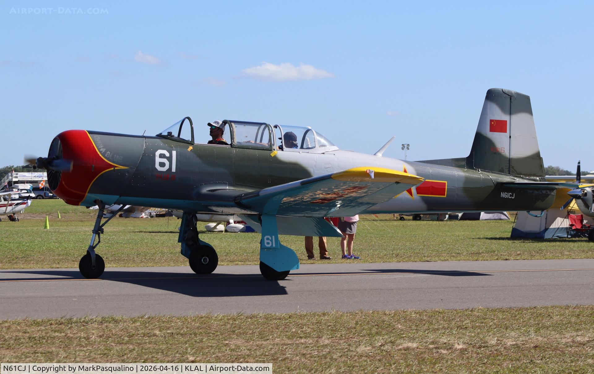 N61CJ, 1964 Nanchang CJ-6A, c/n 1032019, Nanchang CJ-6A