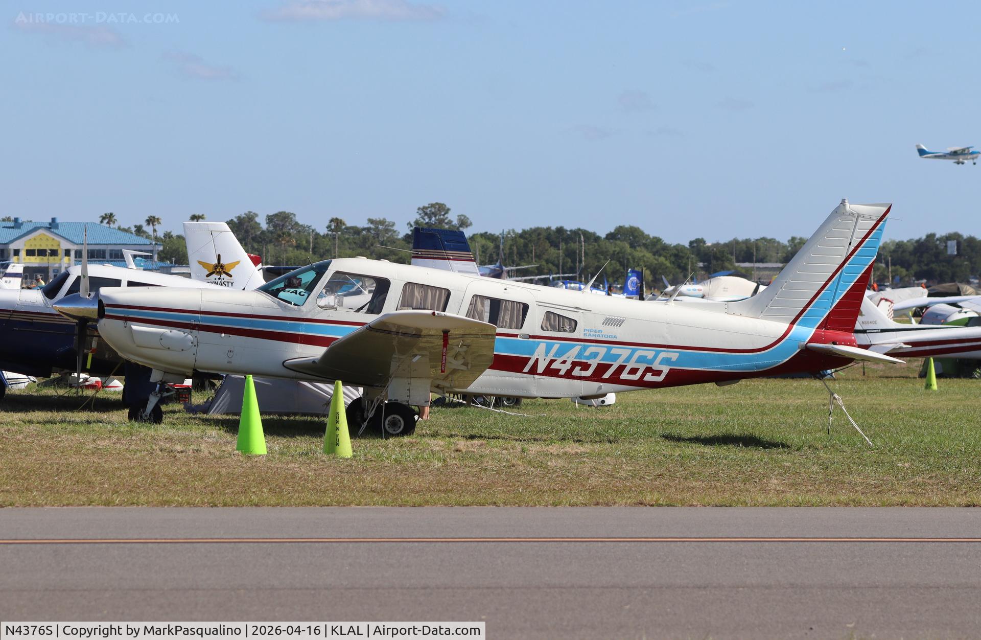 N4376S, 1984 Piper PA-32-301 Saratoga, c/n 32-8406019, Piper PA-32-301