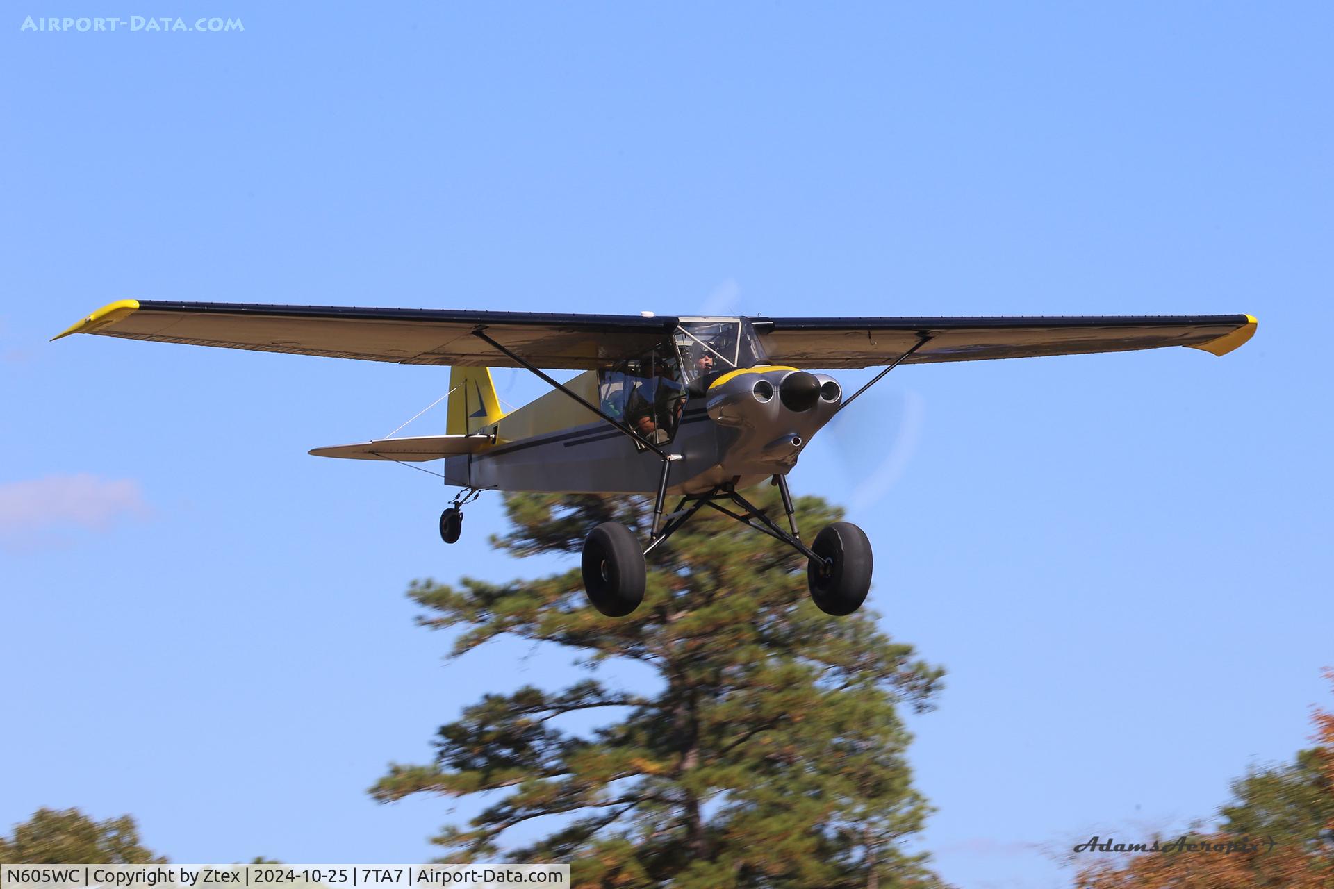 N605WC, 2018 Busenitz Clinton Lee Badlads Traveler, c/n 004, At the 2024 Reklaw Fly-in 
