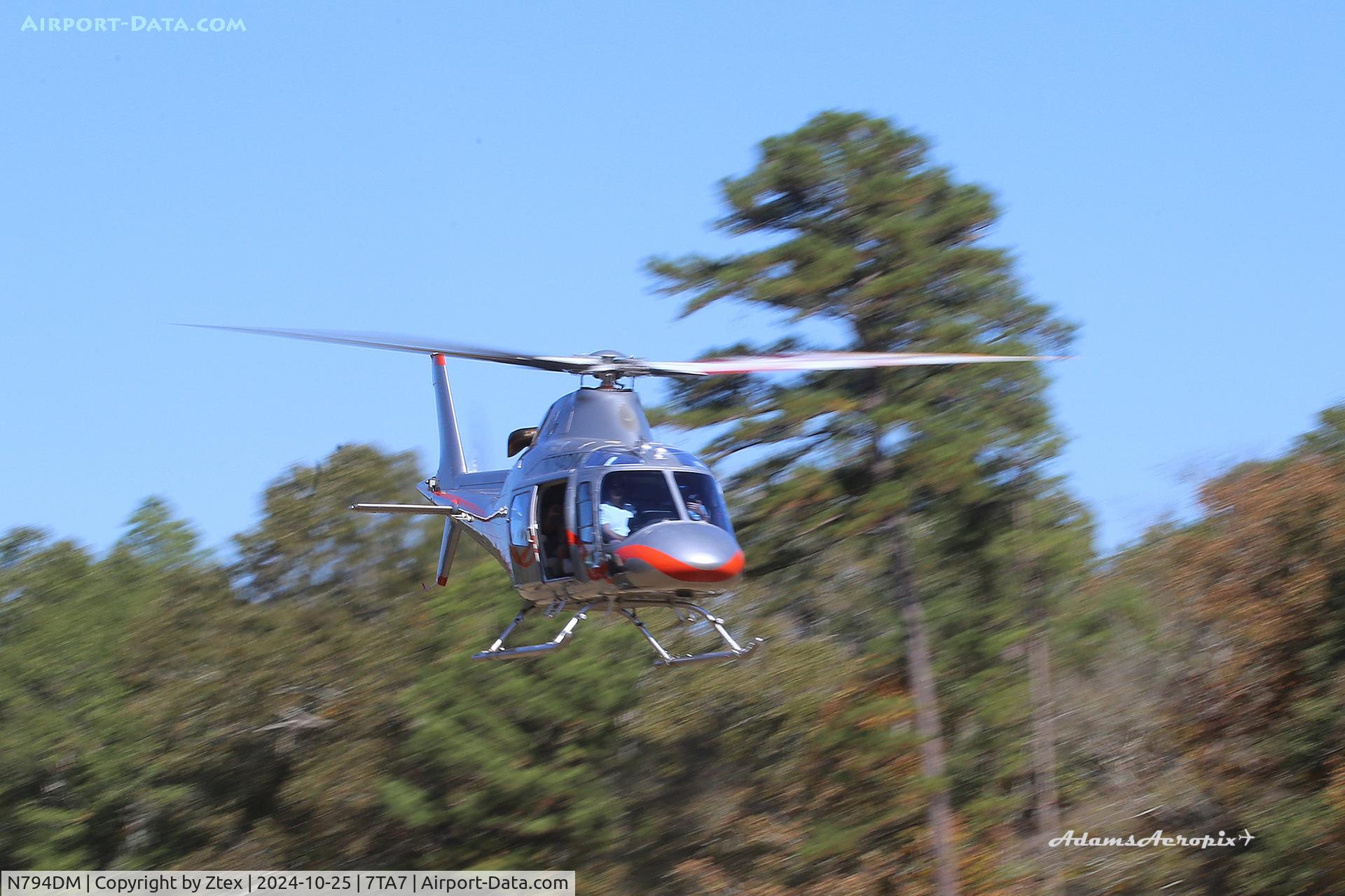 N794DM, 2006 Agusta A-119, c/n 14512, At the 2024 Reklaw Fly-in 