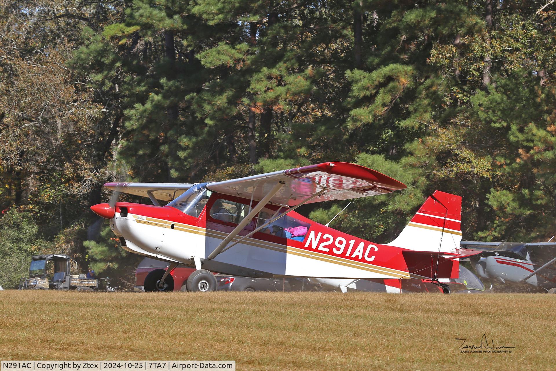 N291AC, 2000 American Champion 7GCBC, c/n 1285-99, At the 2024 Reklaw Fly-in 