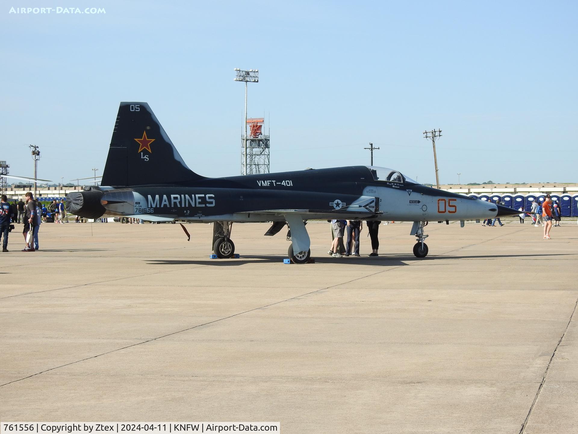 761556, Northrop F-5N Tiger II, c/n L.1031, At the 2024 Fort Worth Airshow 
