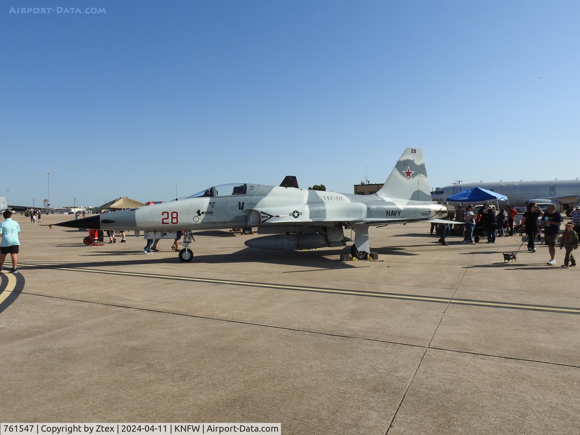 761547, Northrop F-5N Tiger II, c/n L.1022, At the 2024 Fort Worth Airshow