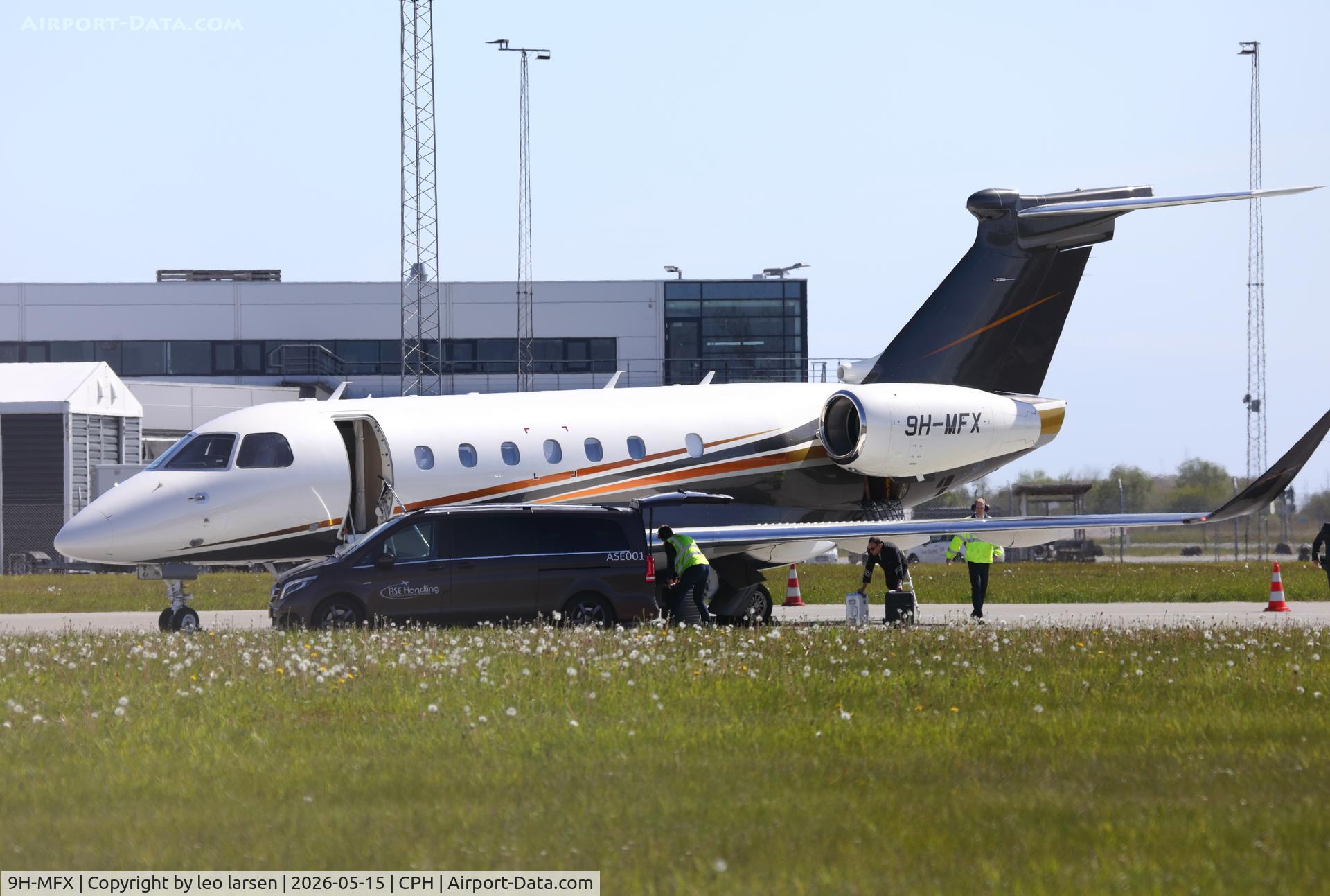9H-MFX, Embraer EMB-550 Praetor 600, c/n 55020189, Copenhagen 15.5.2026