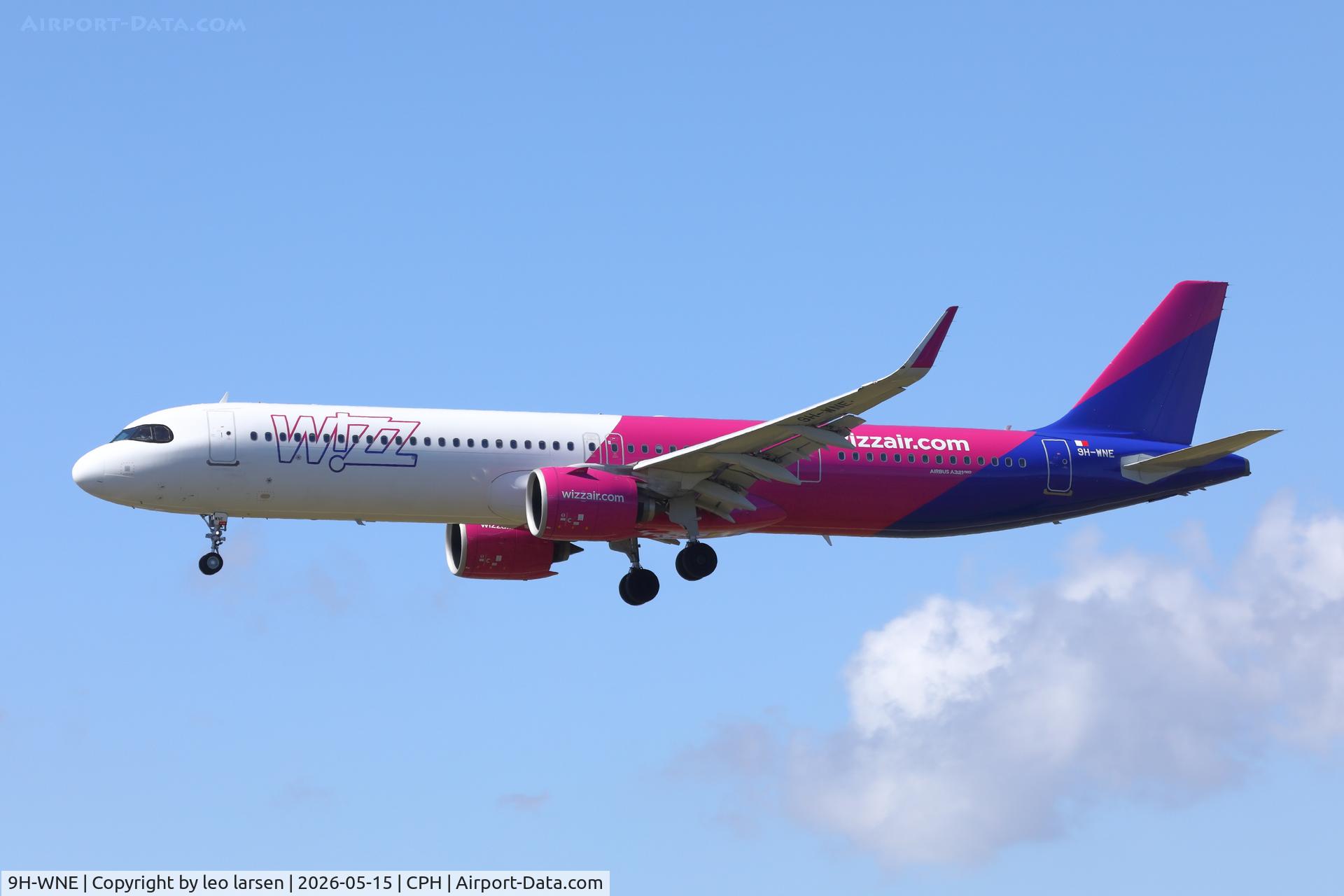 9H-WNE, 2024 Airbus A321-271 NX, c/n 11825, Copenhagen 15.5.2026