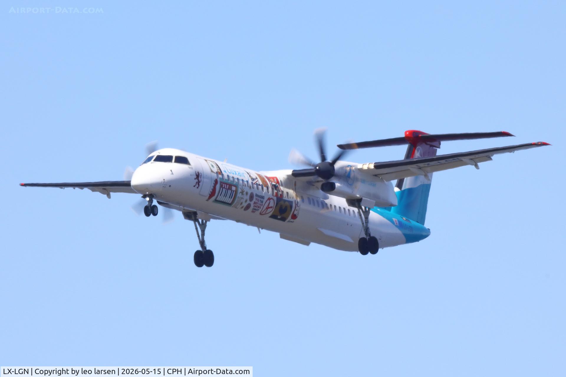 LX-LGN, 2012 De Havilland Canada DHC-8-402Q Dash 8, c/n 4426, Copenhagen 15.5.2026